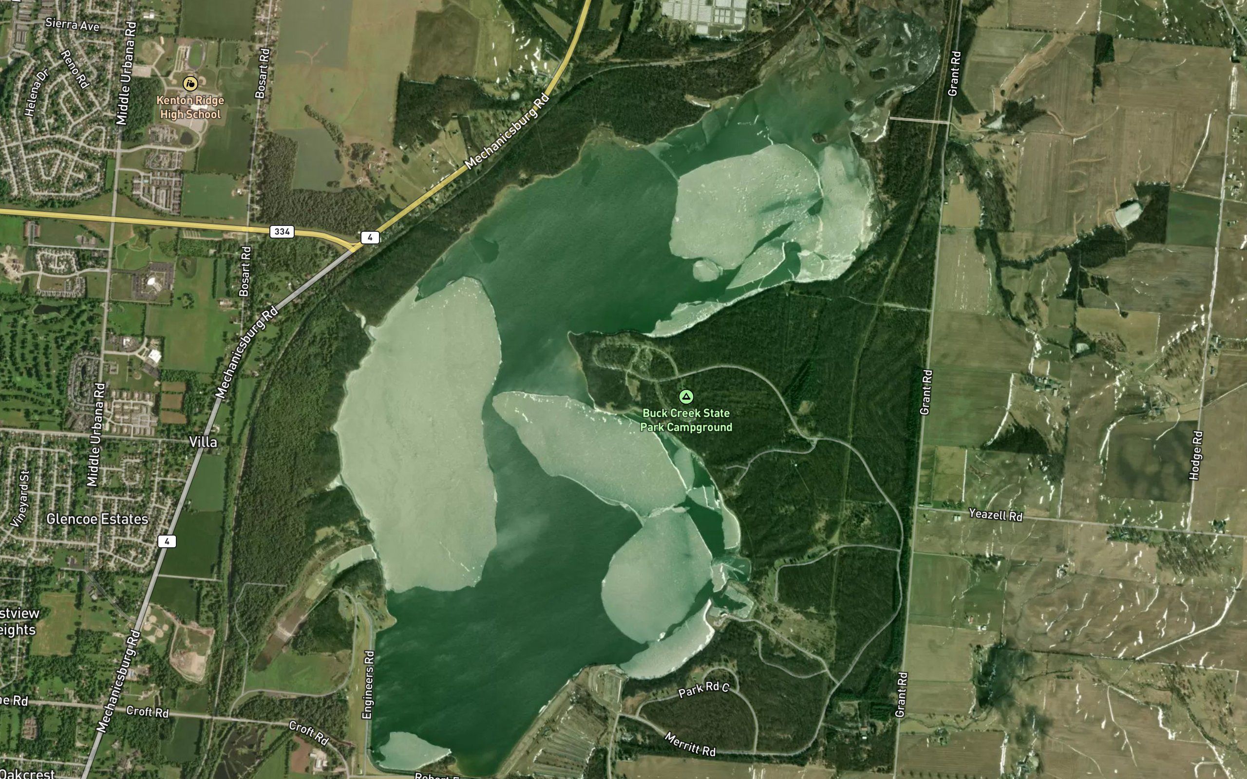 Clarence J Brown Reservoir