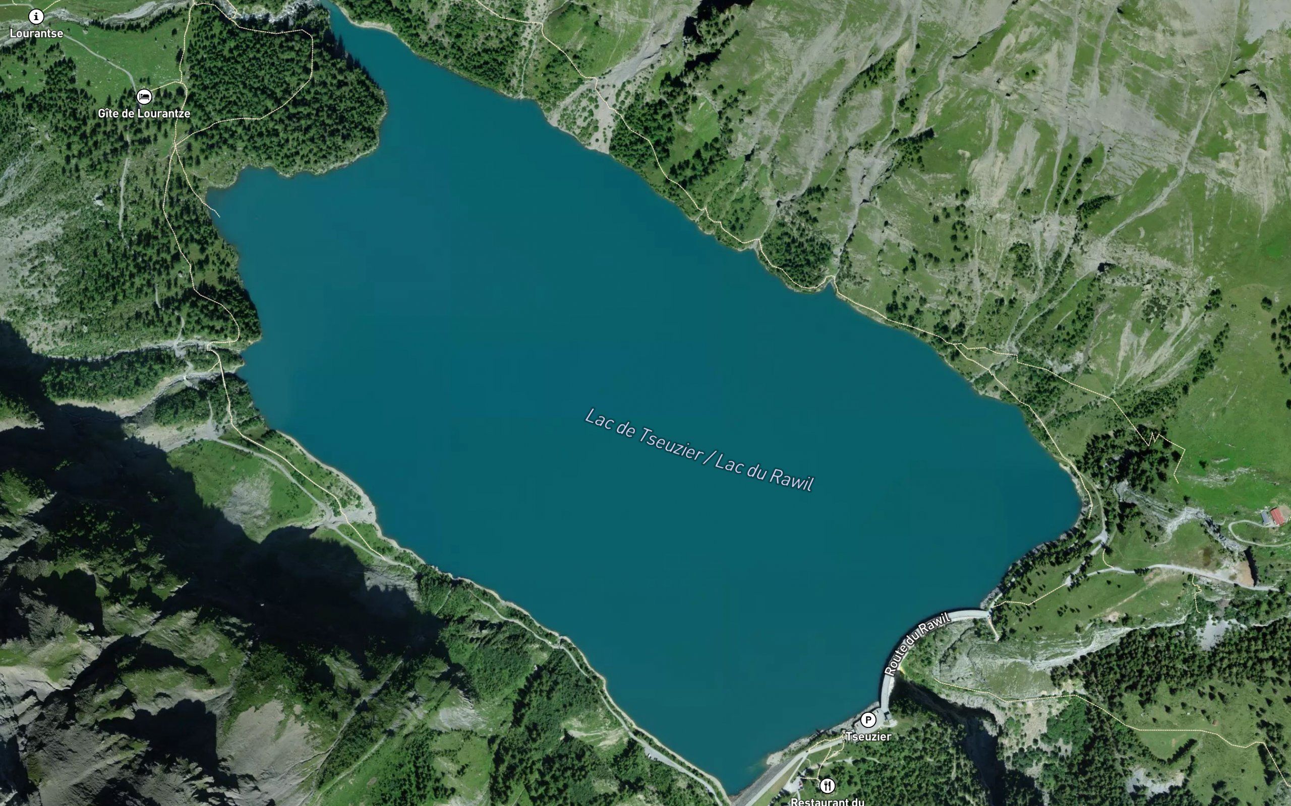Lac de Tseuzier