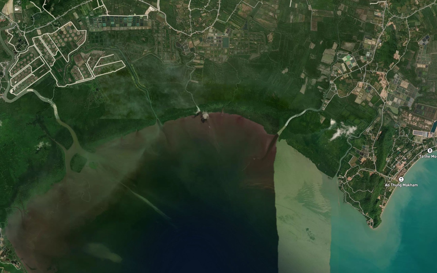 Satellite map of the Ao Thung Kha