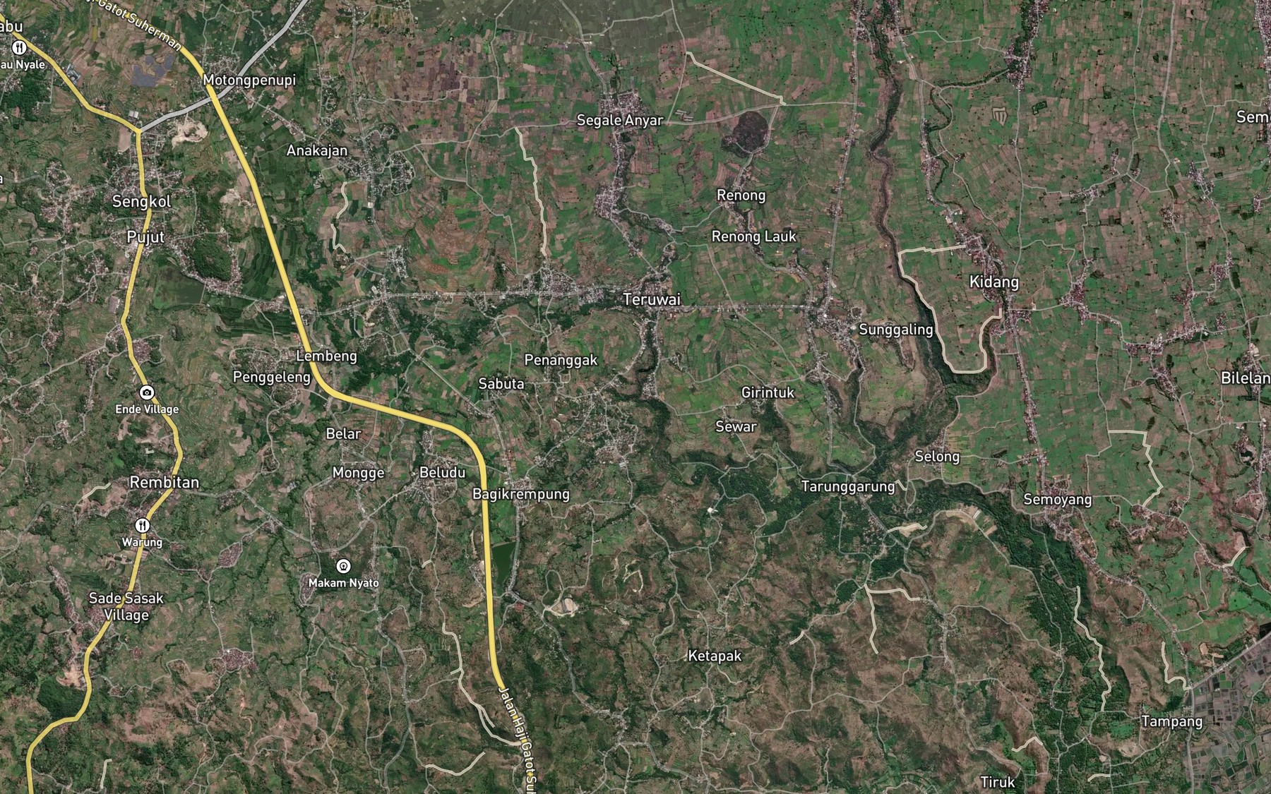 Satellite map of the Eat Lempape