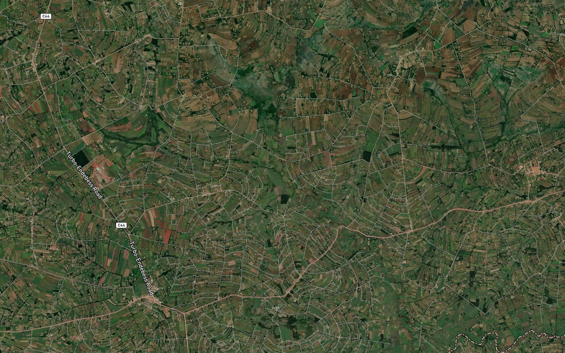 Satellite map of the Kabuyefwe