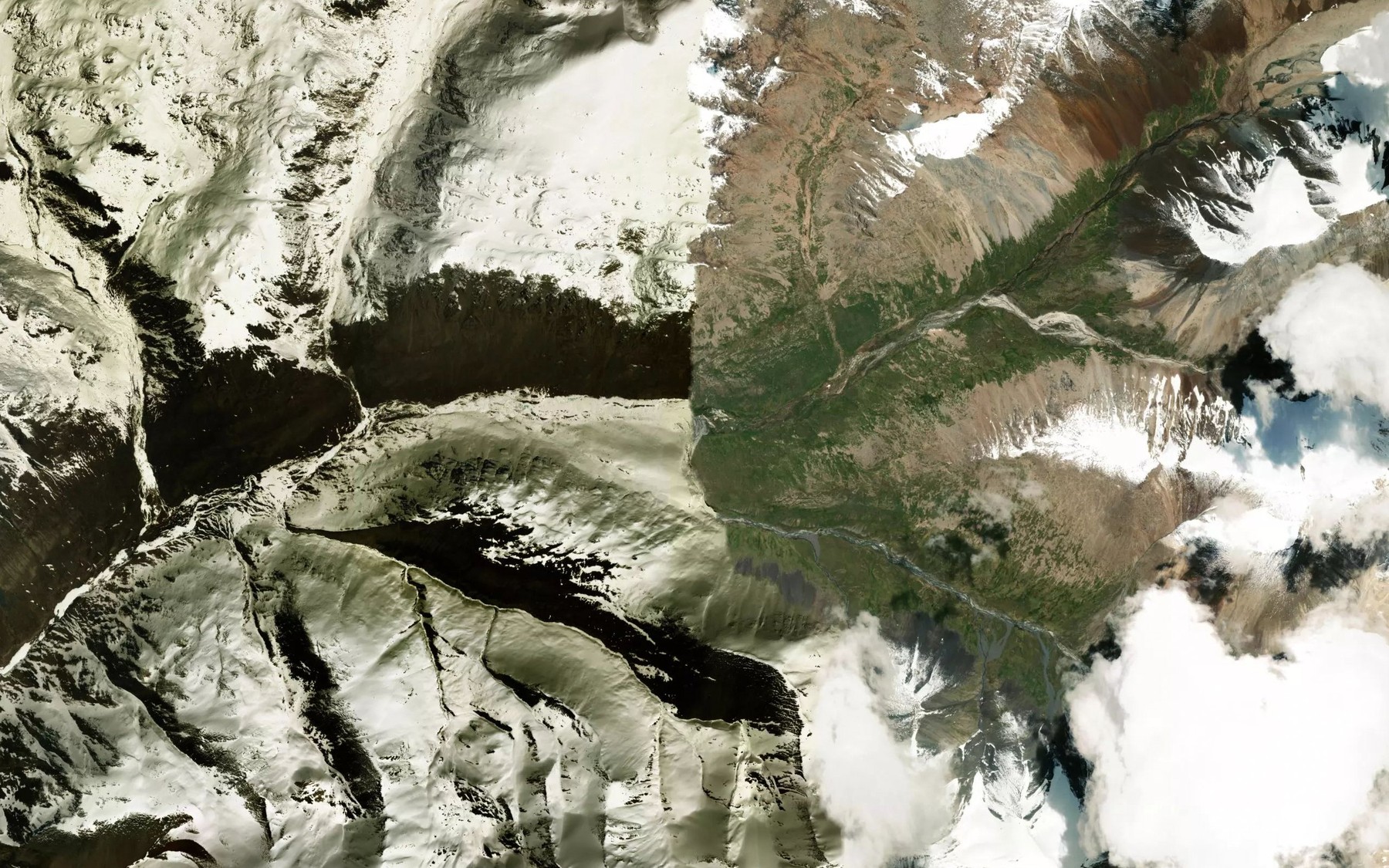 Satellite map of the Egiztor