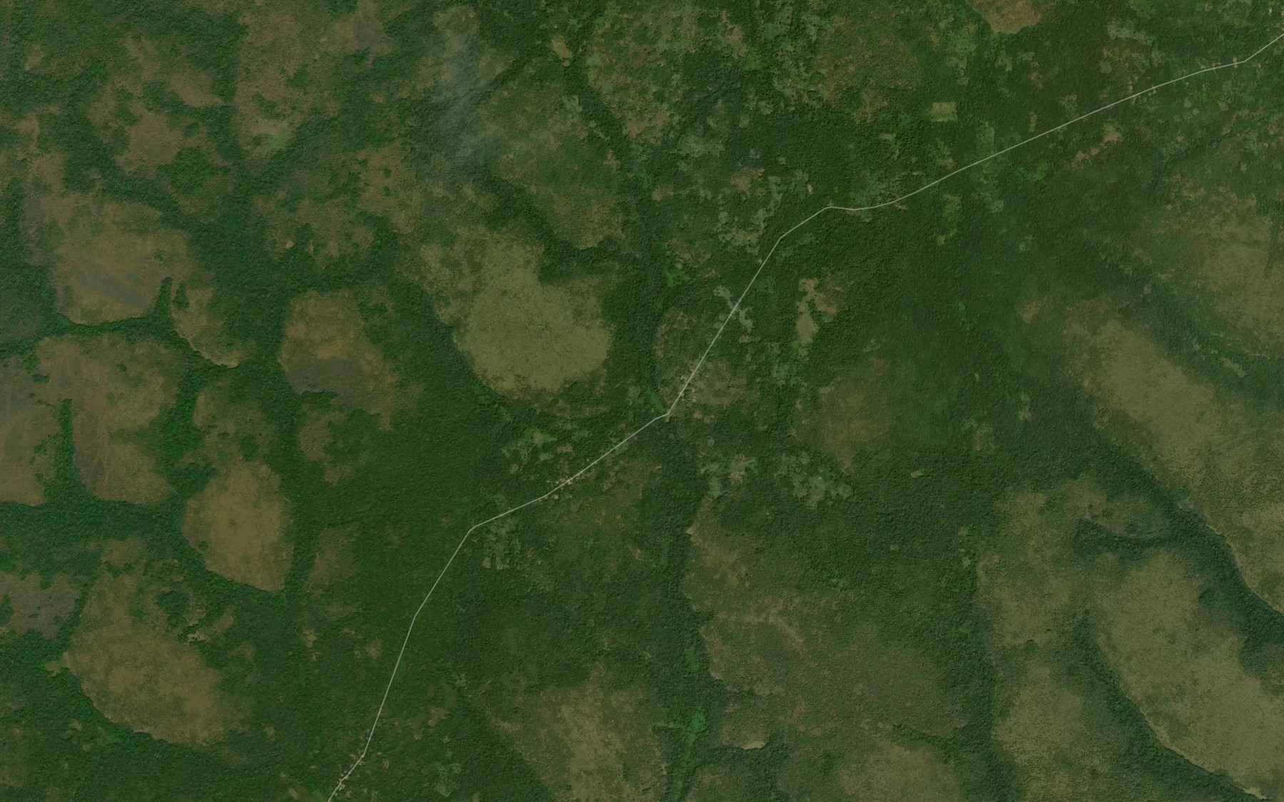 Satellite map of the Kaluguza