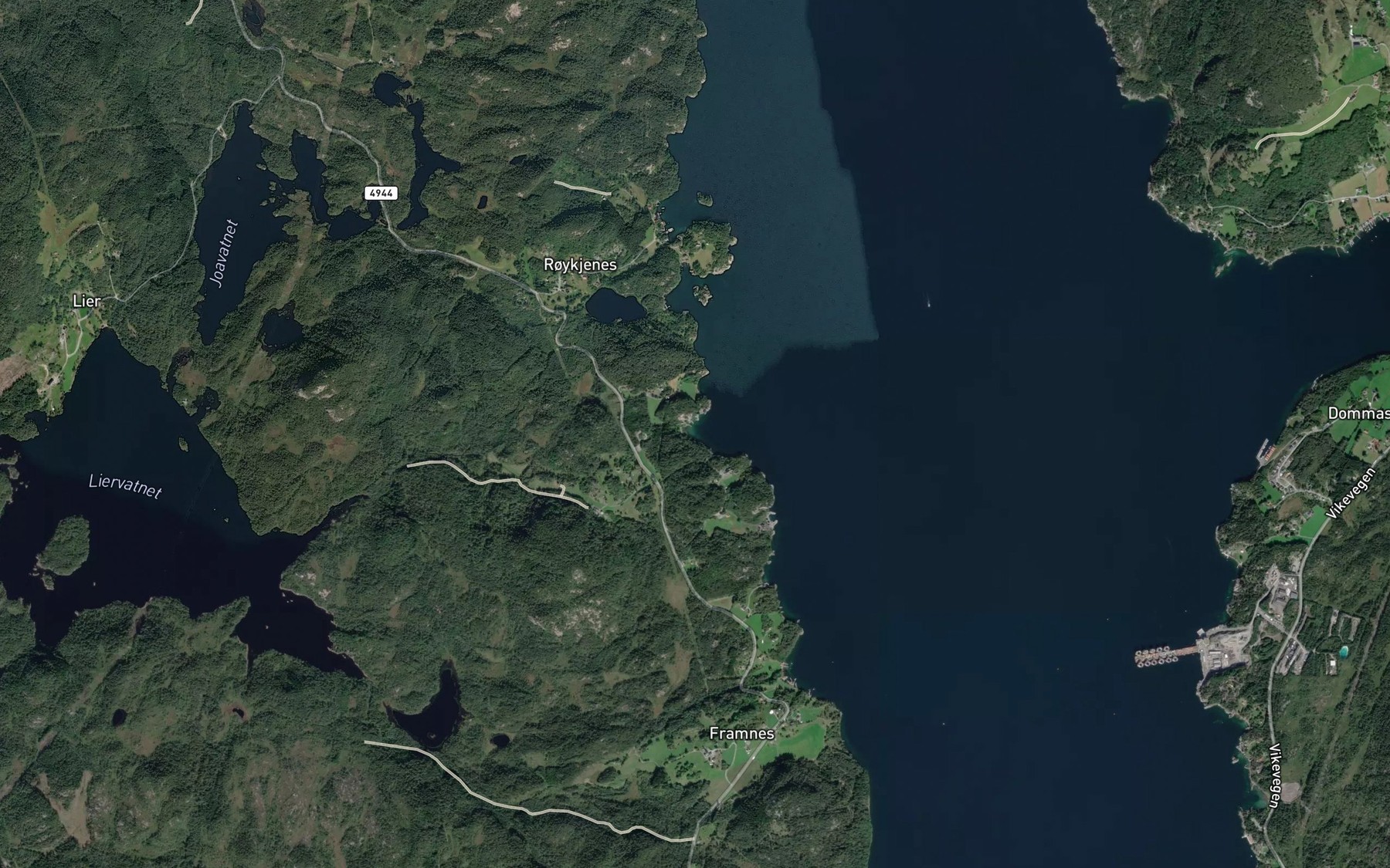 Satellite map of the Selsasvika