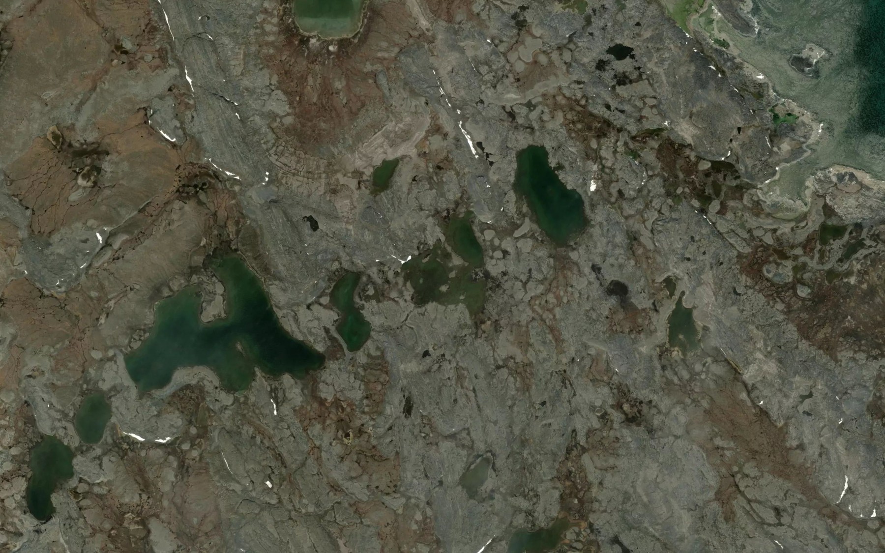 Satellite map of the Lac Talurjuaq