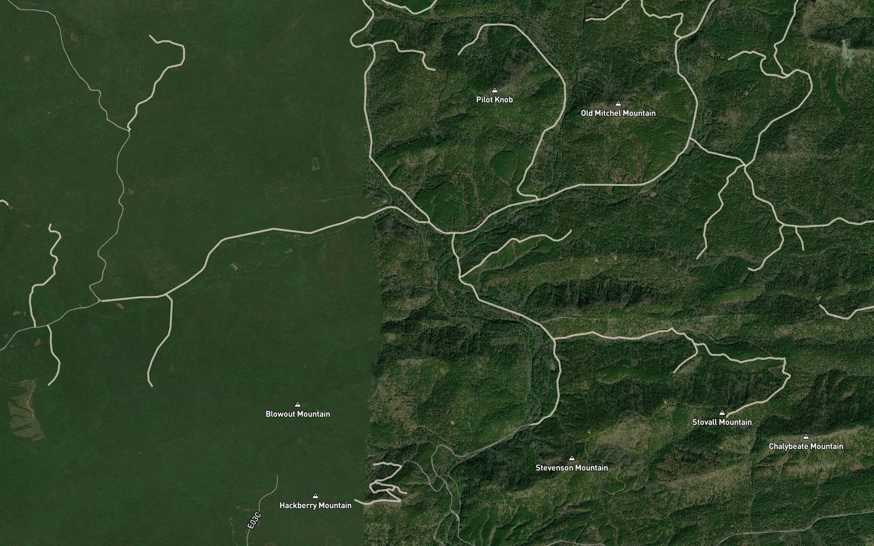 Satellite map of the West Fiddlers Creek