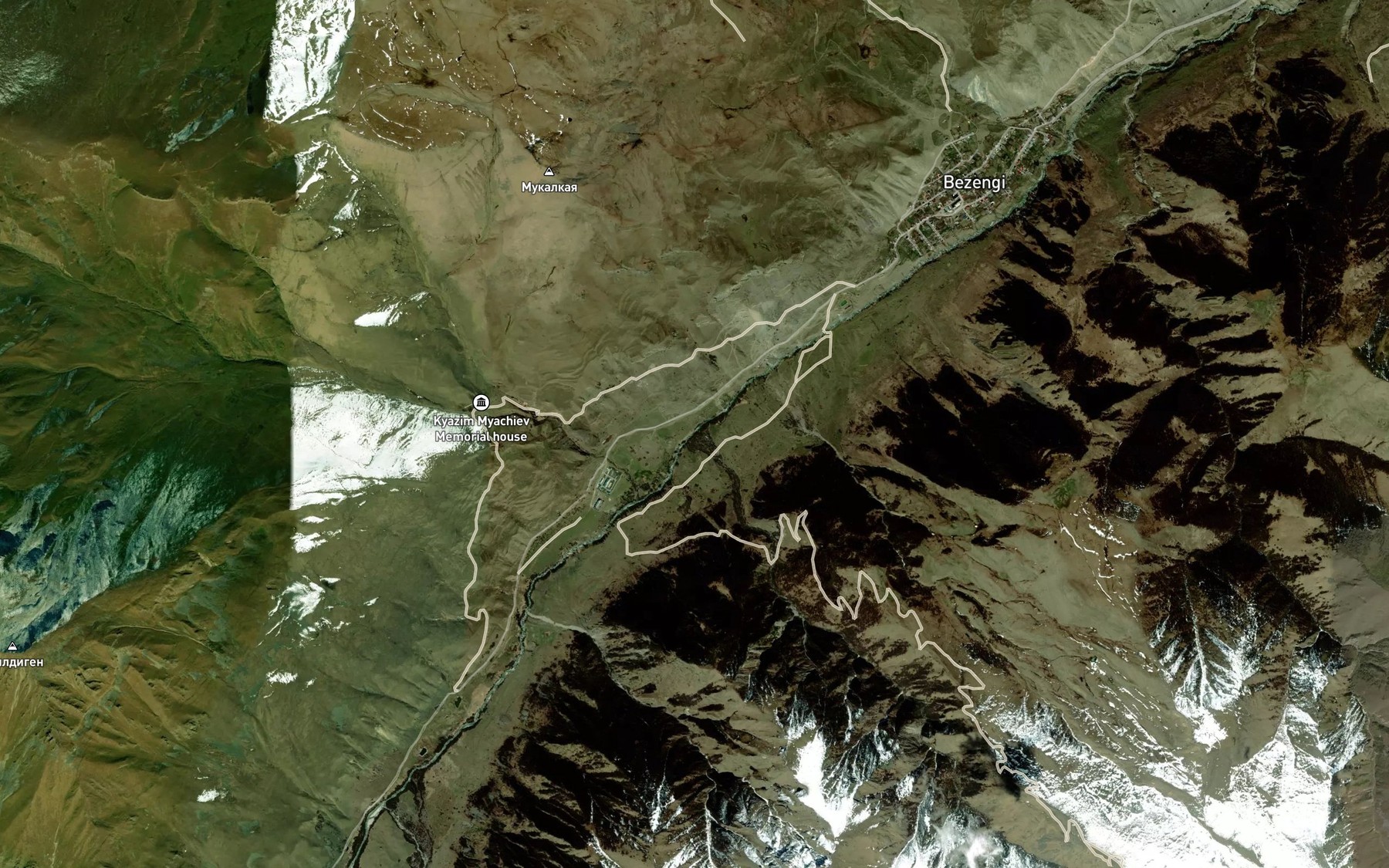 Satellite map of the Udursu