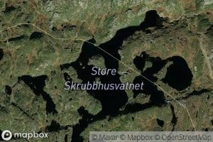 Skrubbhusvatnet,store