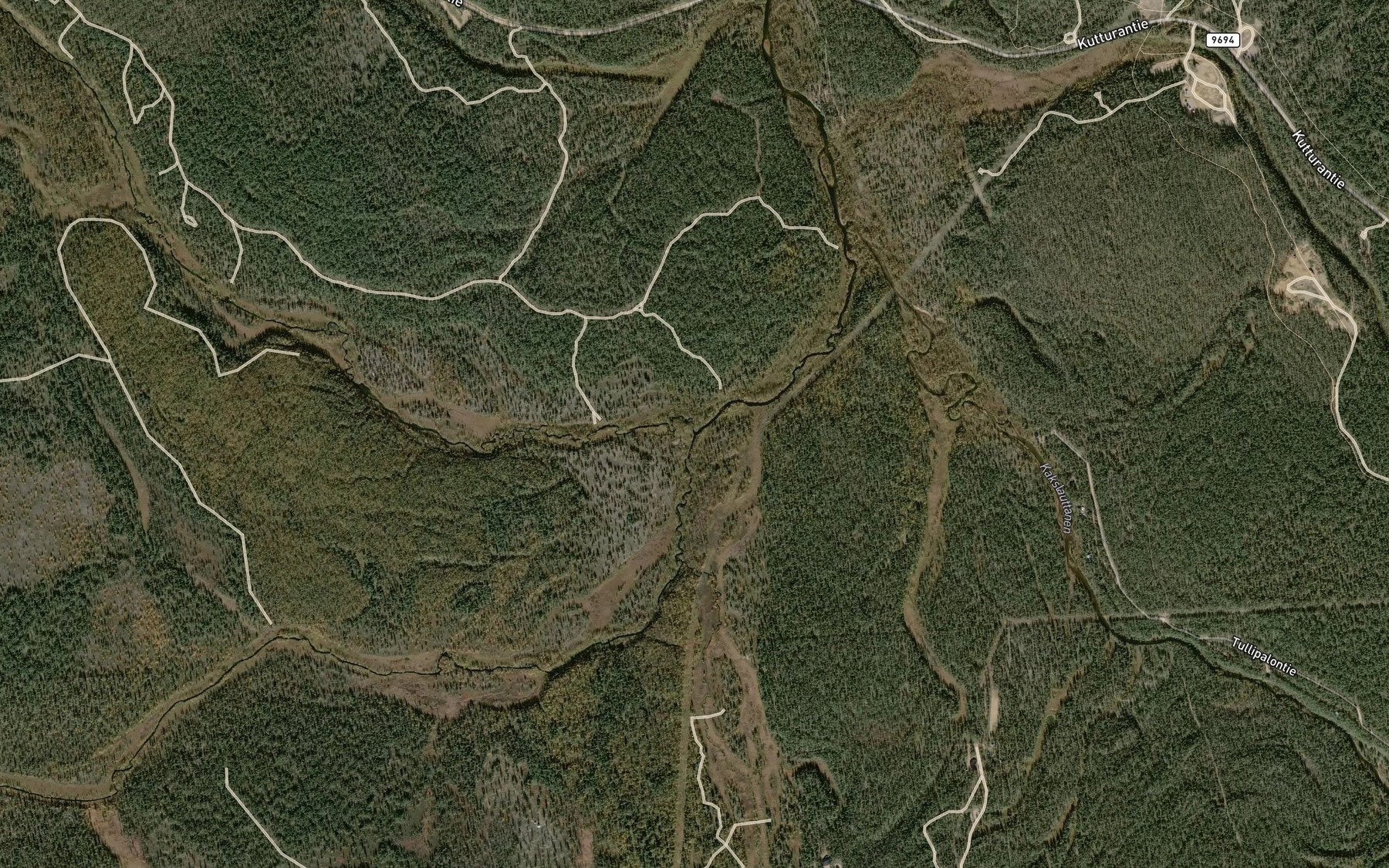 Satellite map of the Uusihaara
