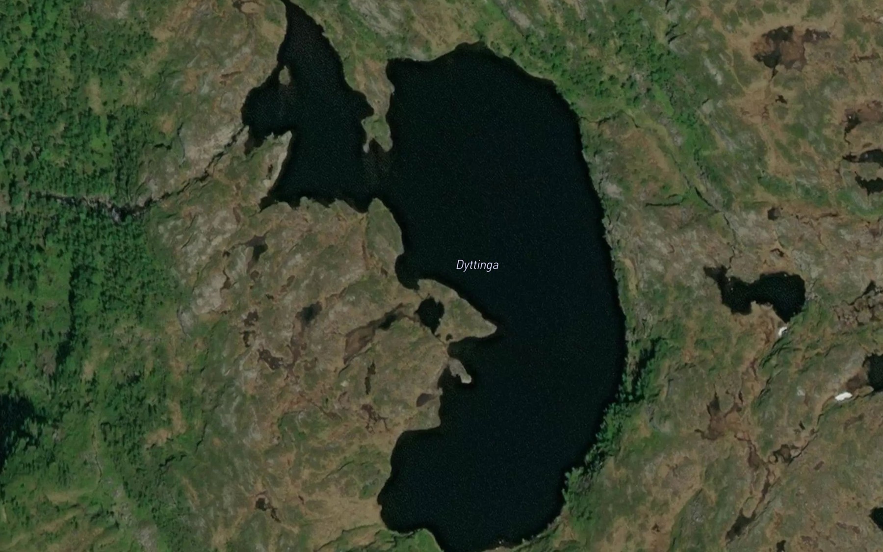 Satellite map of the Dyttinga