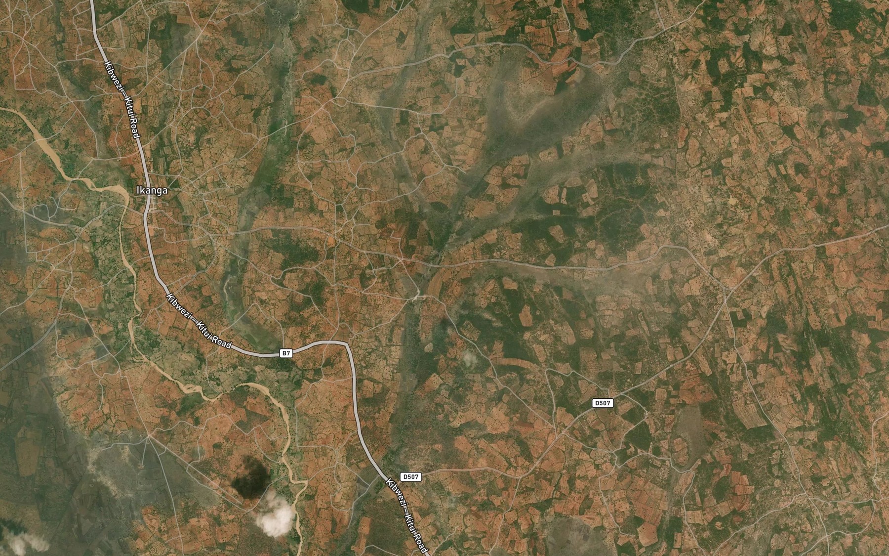 Satellite map of the Mukoo