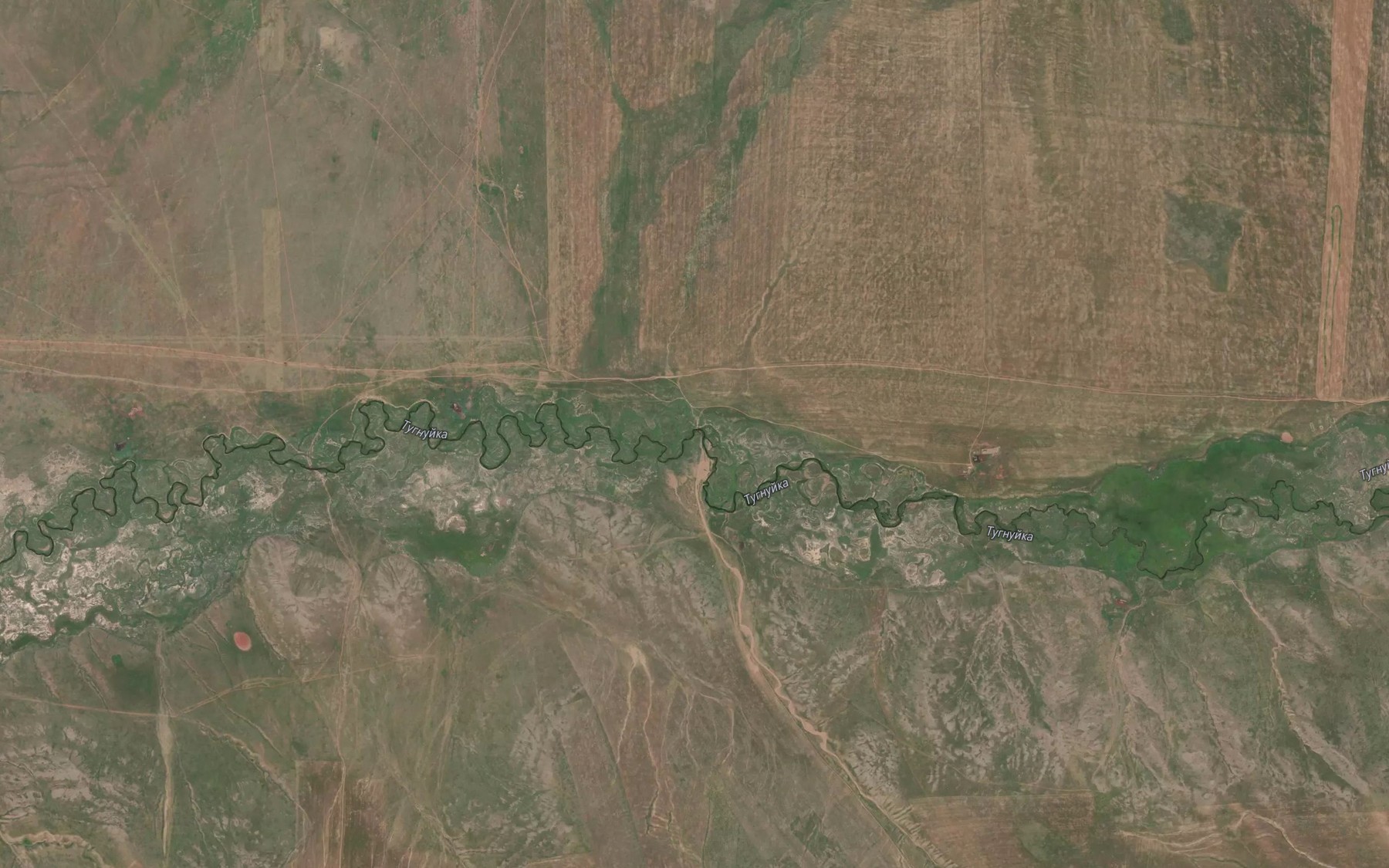 Satellite map of the Kokhyurta-Bulag