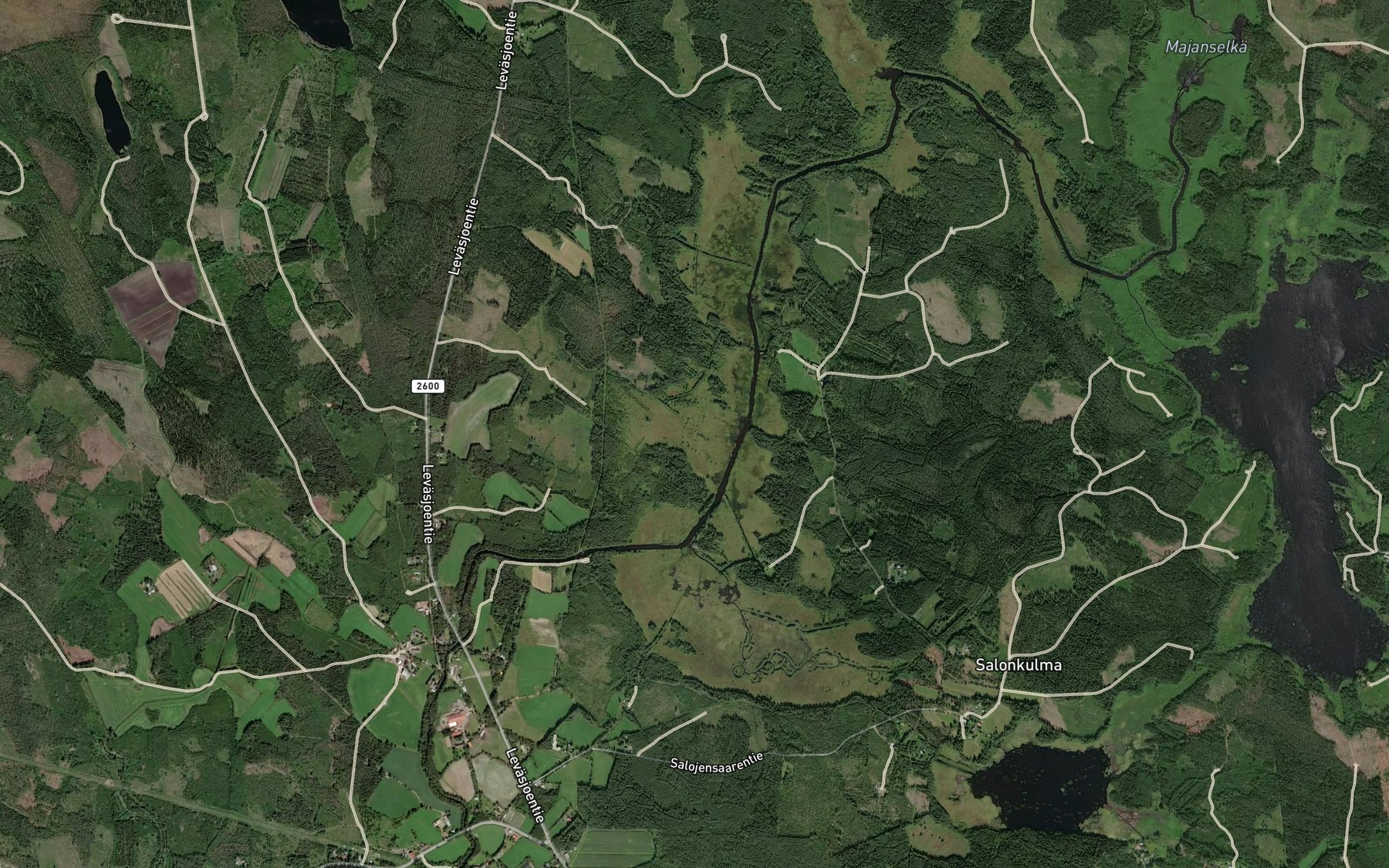 Satellite map of the Kotkalahti