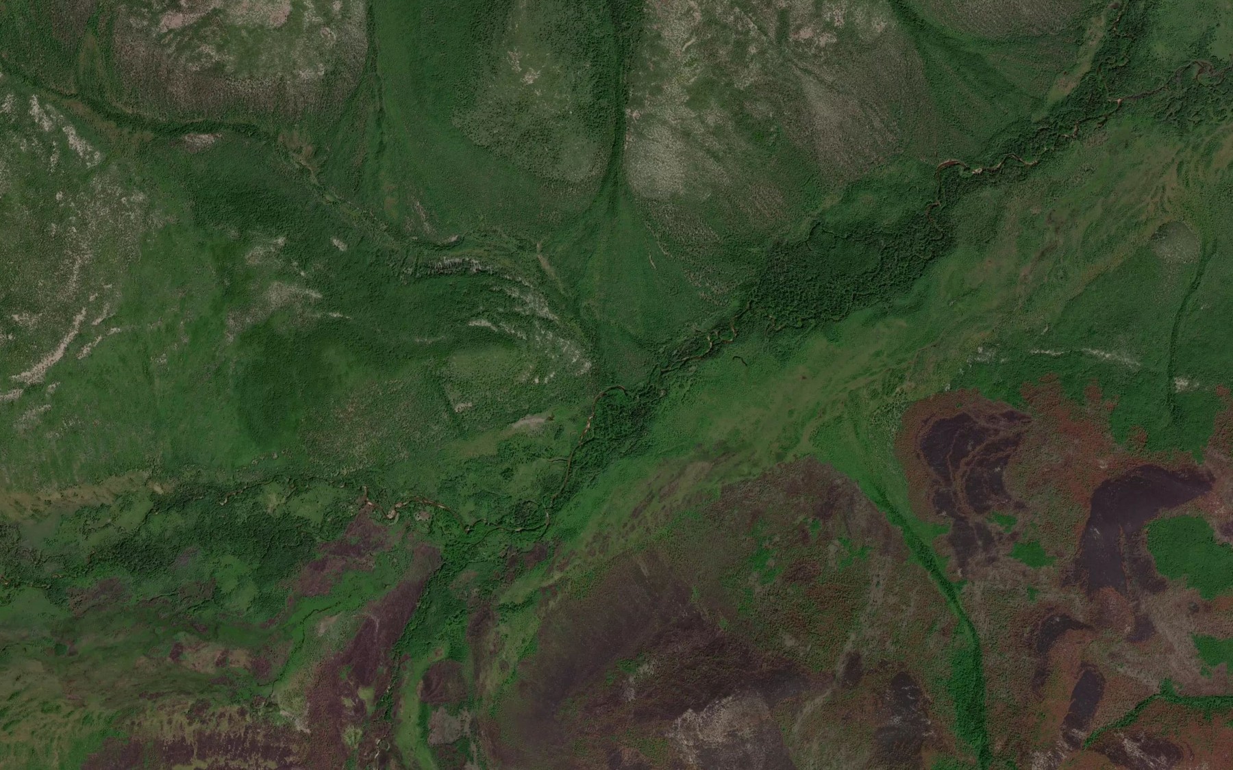 Satellite map of the Razdel'nyy