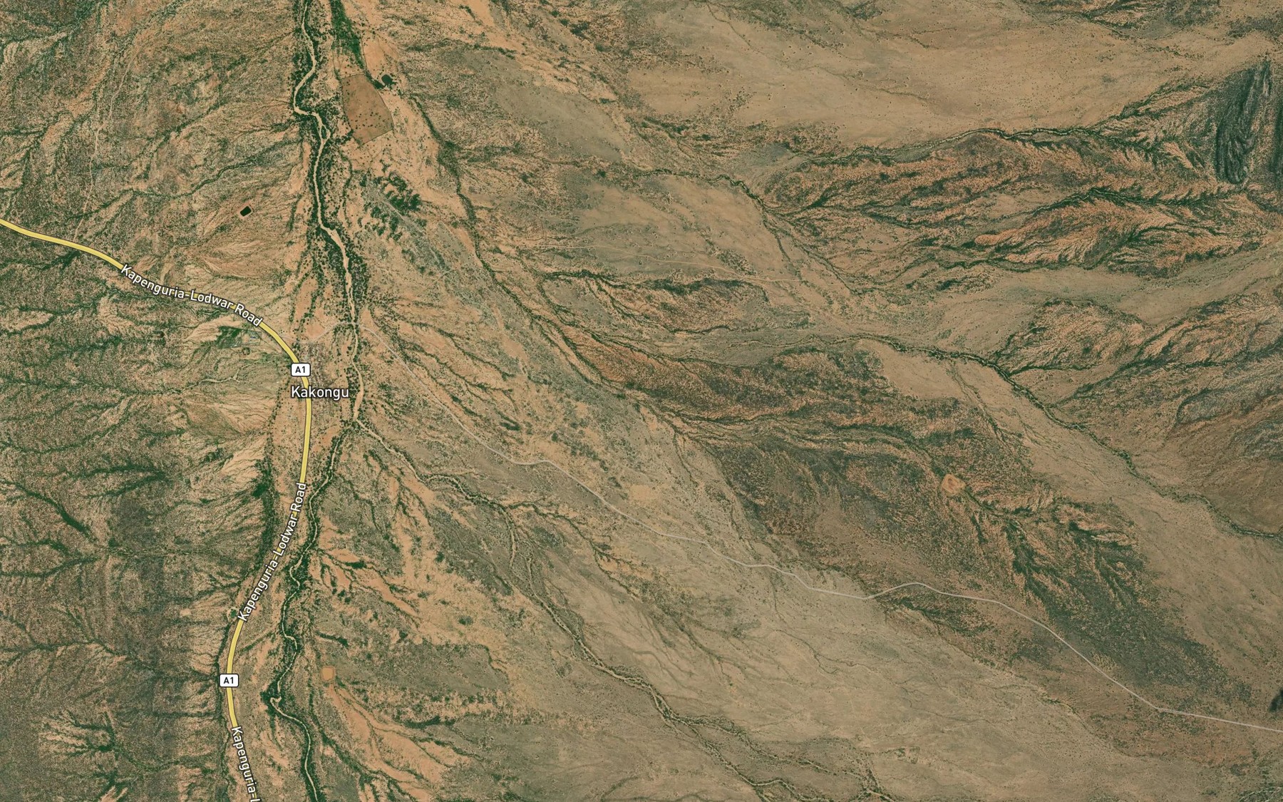Satellite map of the Akatelyan