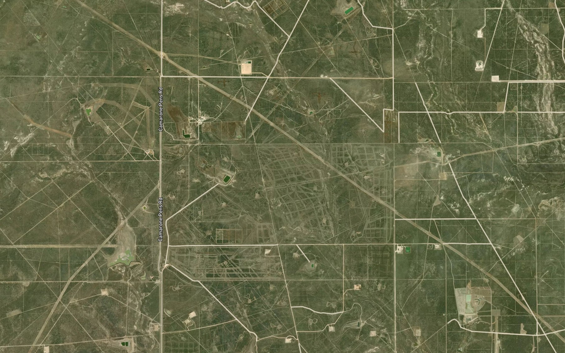 Satellite map of the Welder Lake Number 3