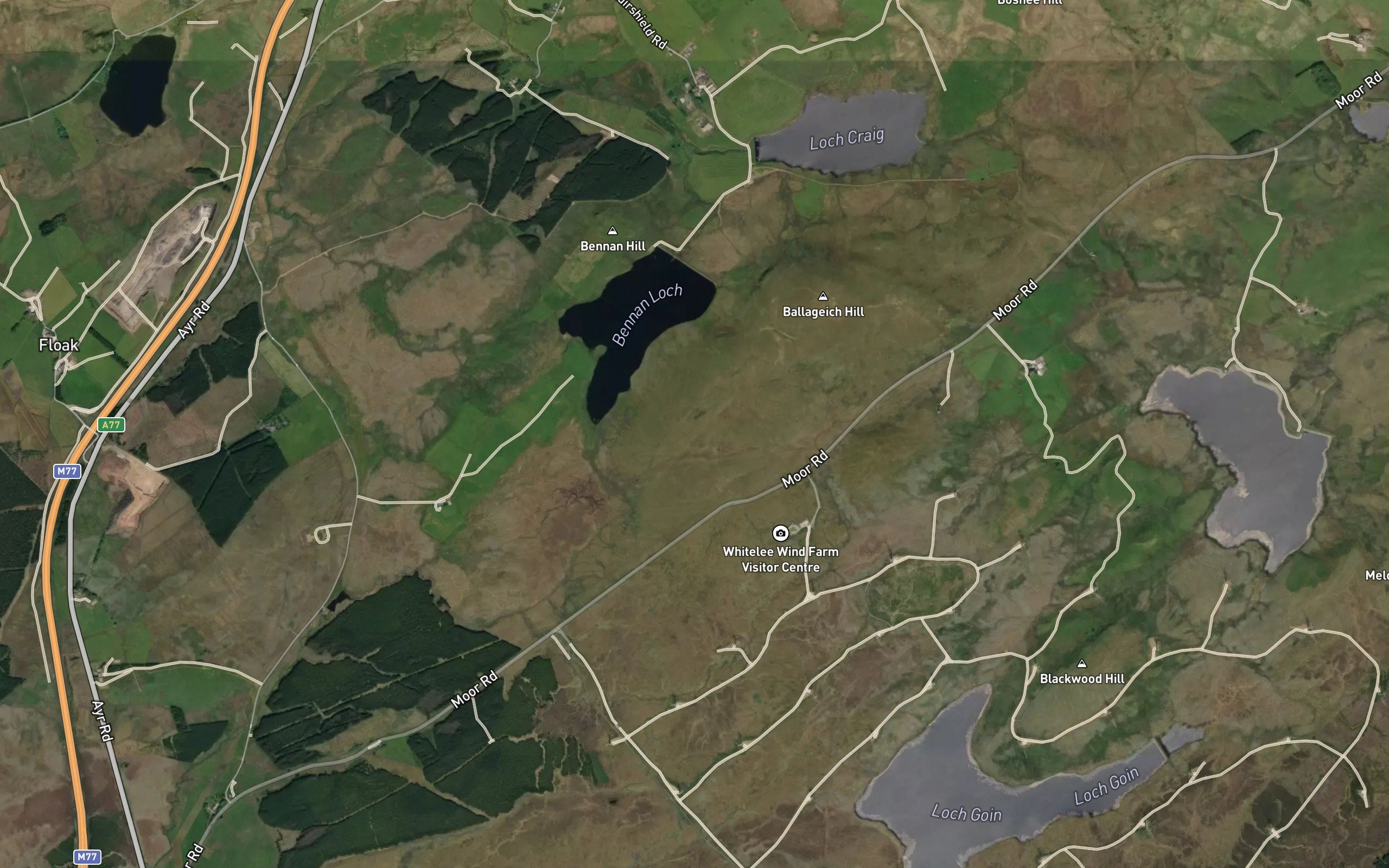 Bennan Loch Reservoir