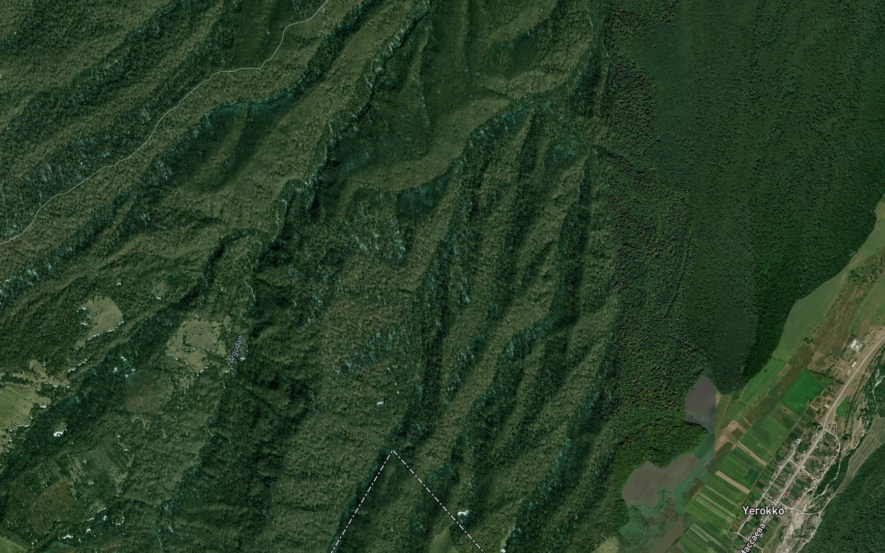 Satellite map of the Balka Khuduruko
