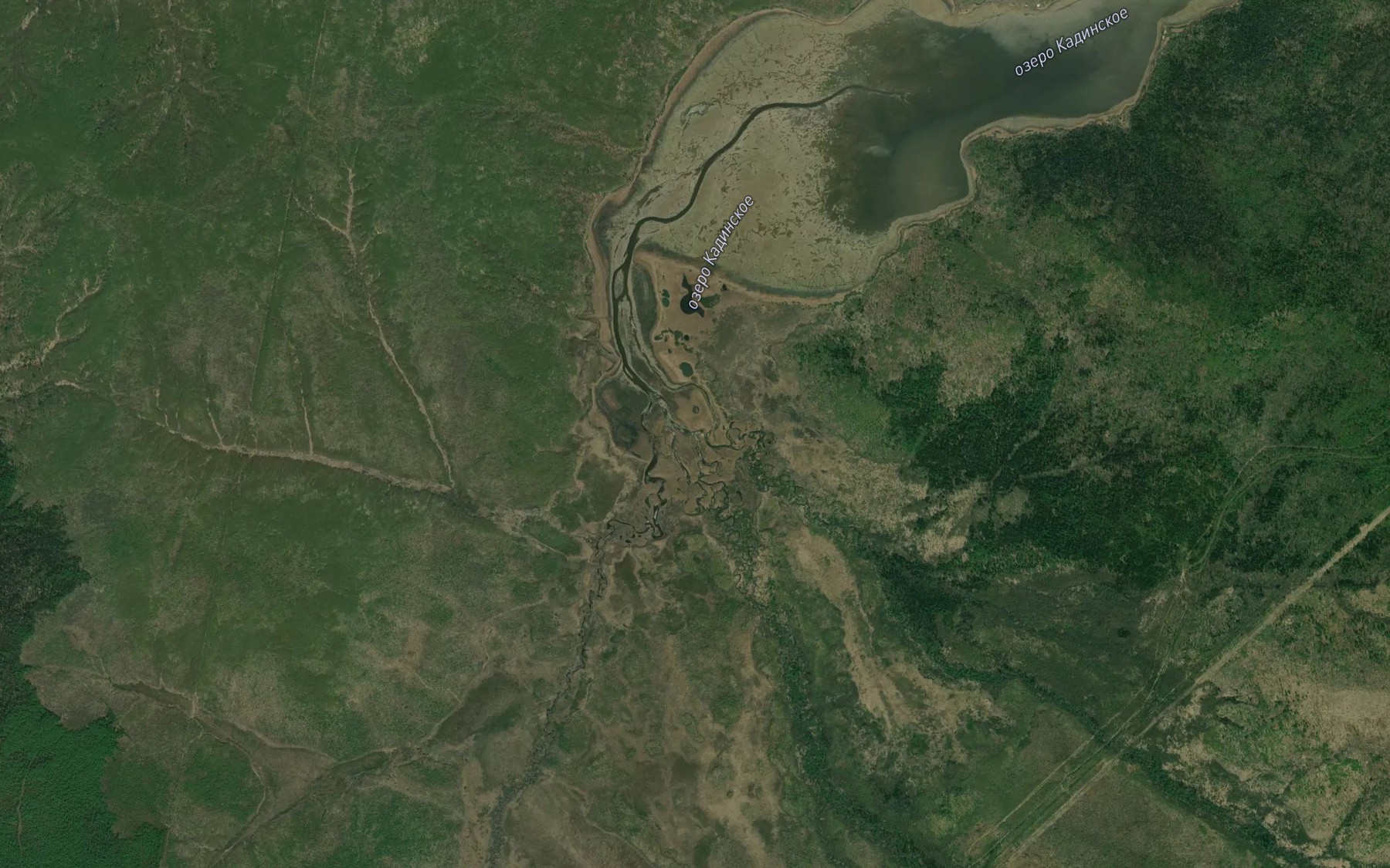 Satellite map of the Malaya Kadinskaya