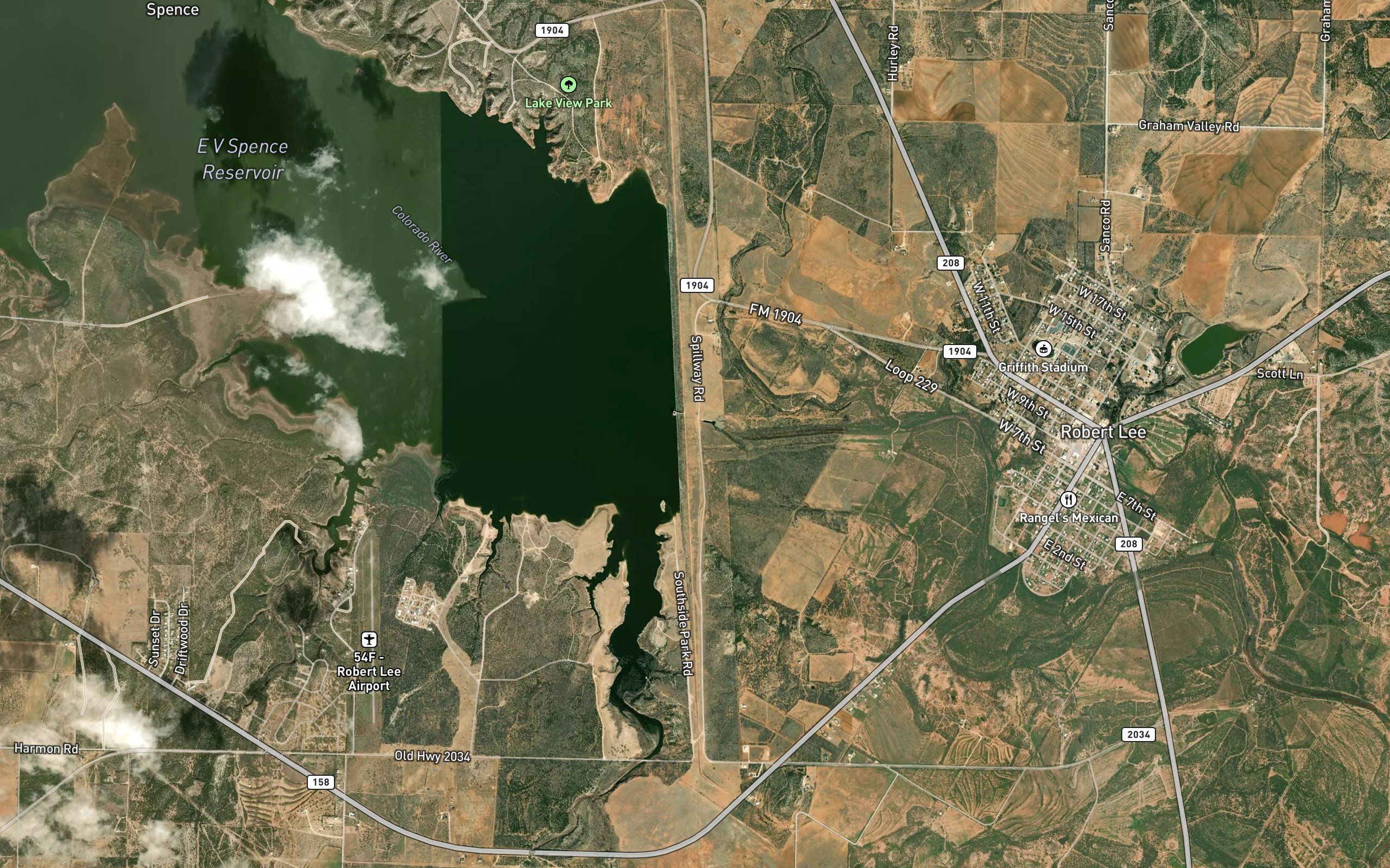 E V Spence Reservoir