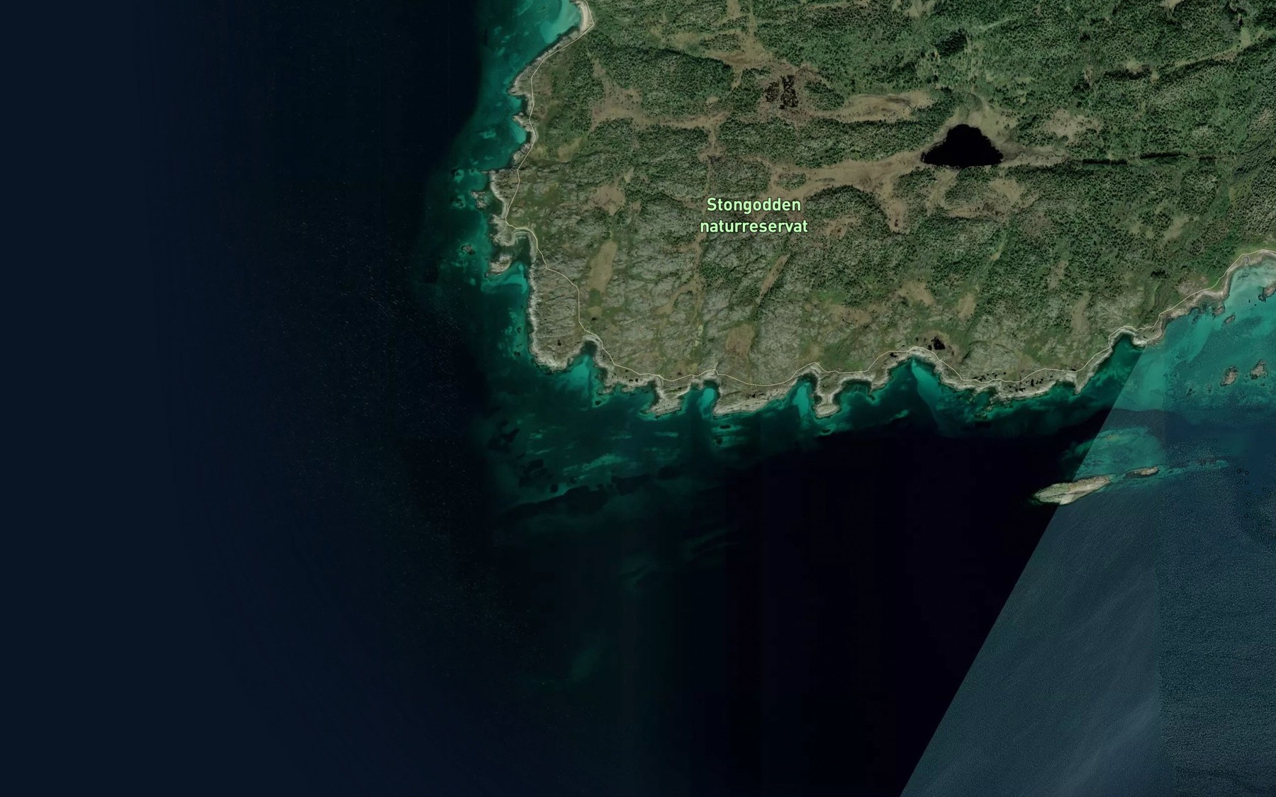 Satellite map of the Heimerstongvika