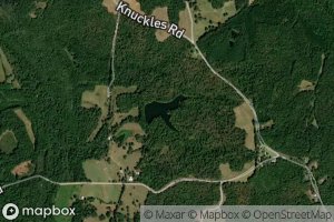 Satellite map of the Morris Lake