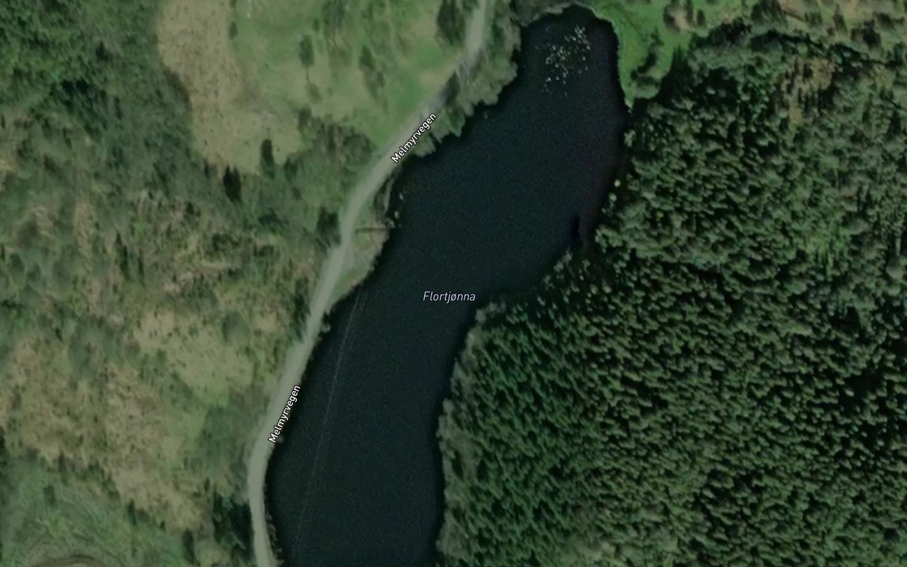 Satellite map of the Flortjonna