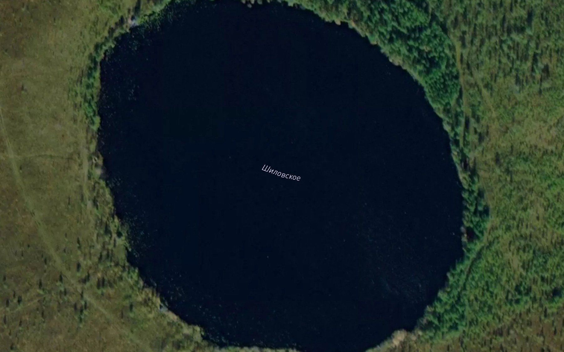 Satellite map of the Ozero Shilovskoye