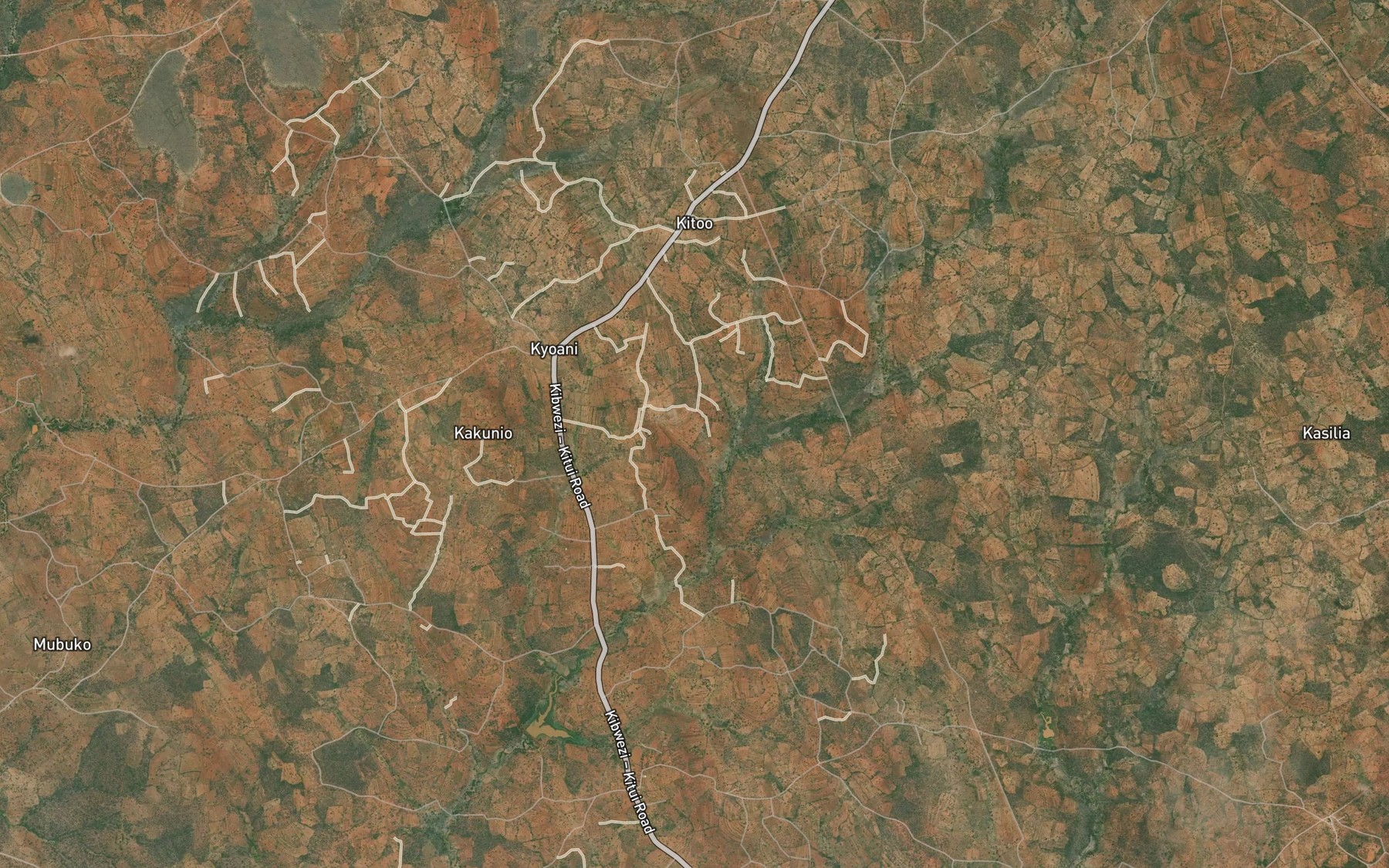 Satellite map of the Ndunguma