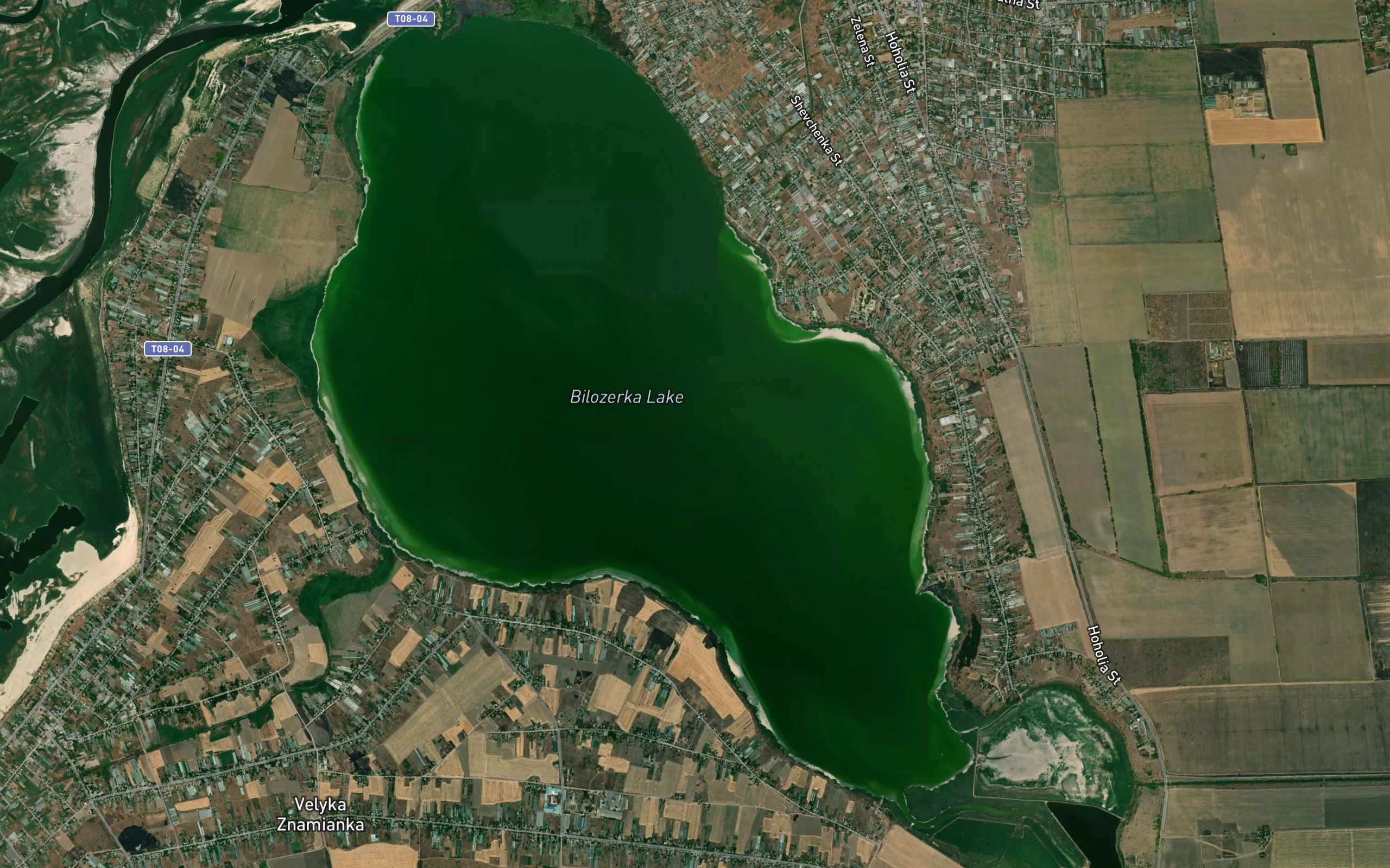 Ozero Bilozerskyi Lyman