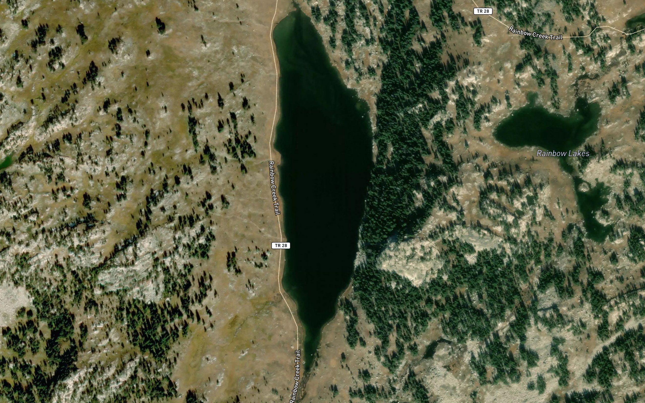 Rainbow Lakes