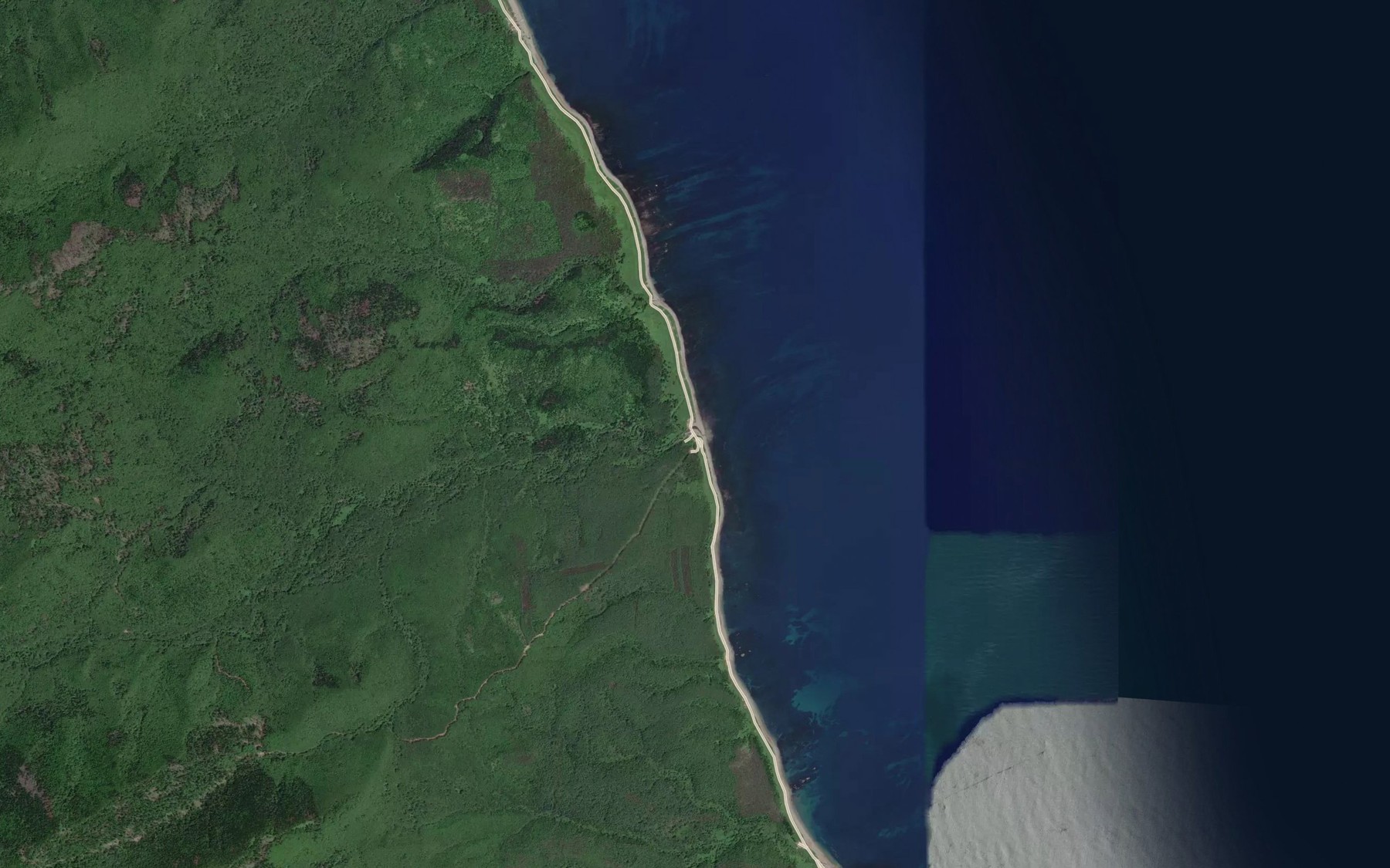 Satellite map of the Voznesenka