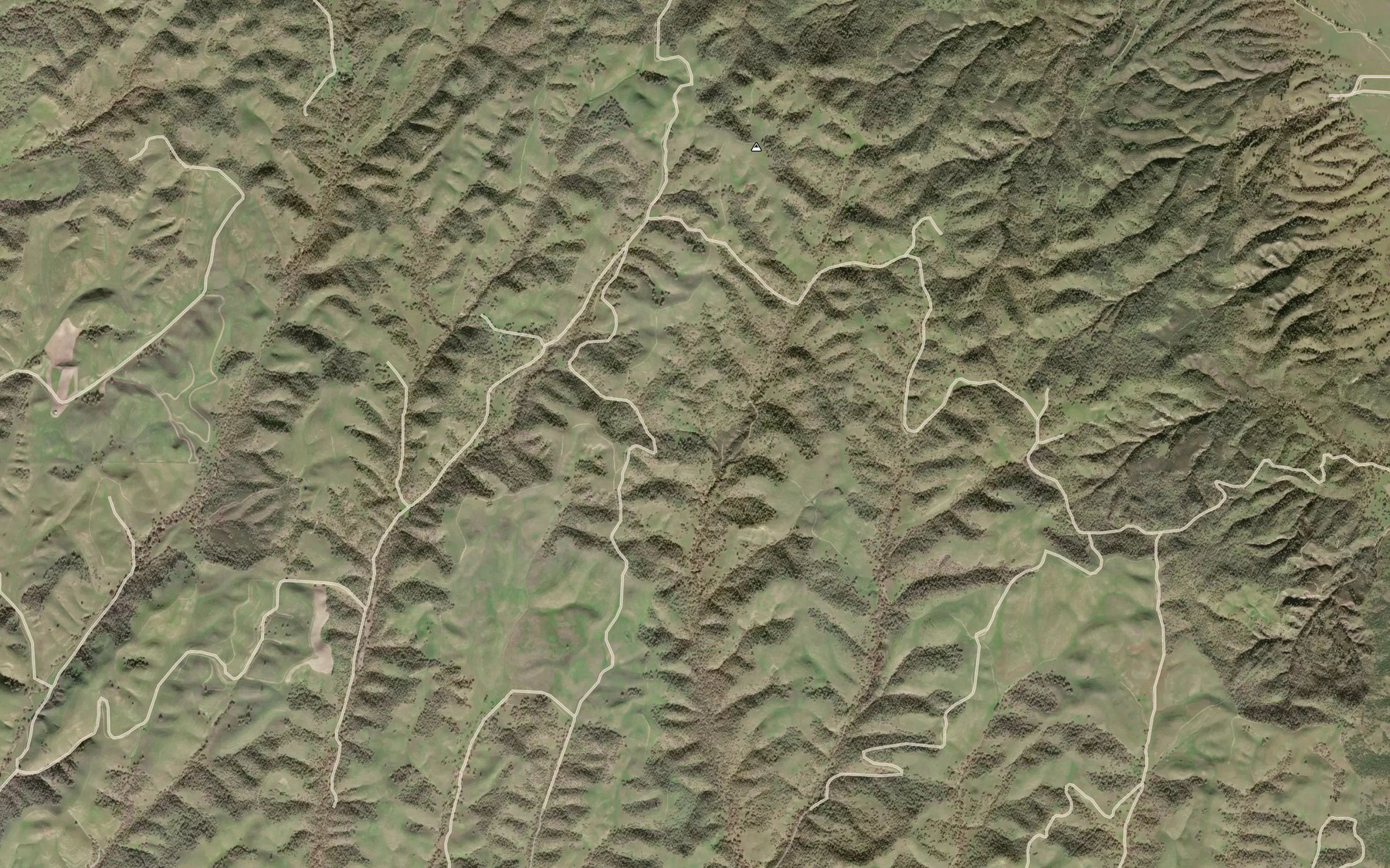 Satellite map of the Harlan Spring
