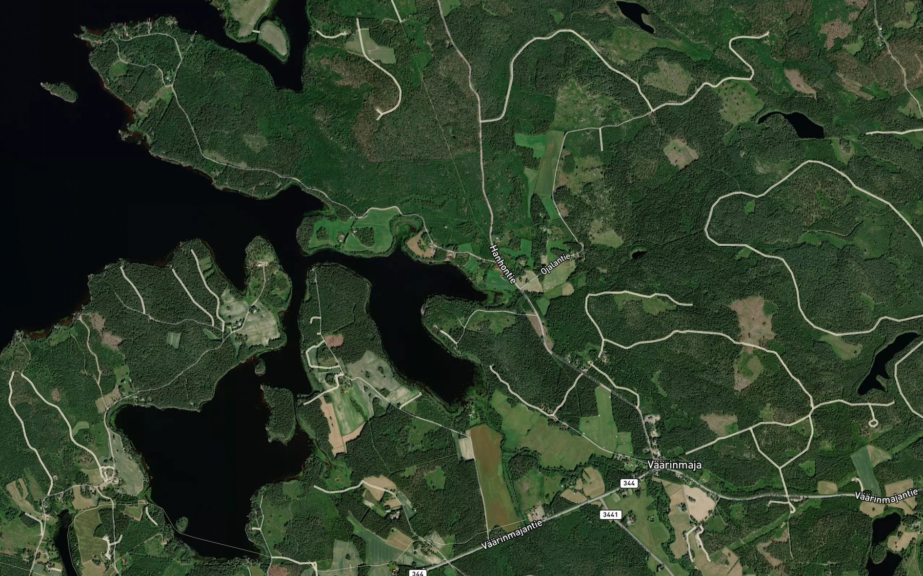 Satellite map of the Kotalahti