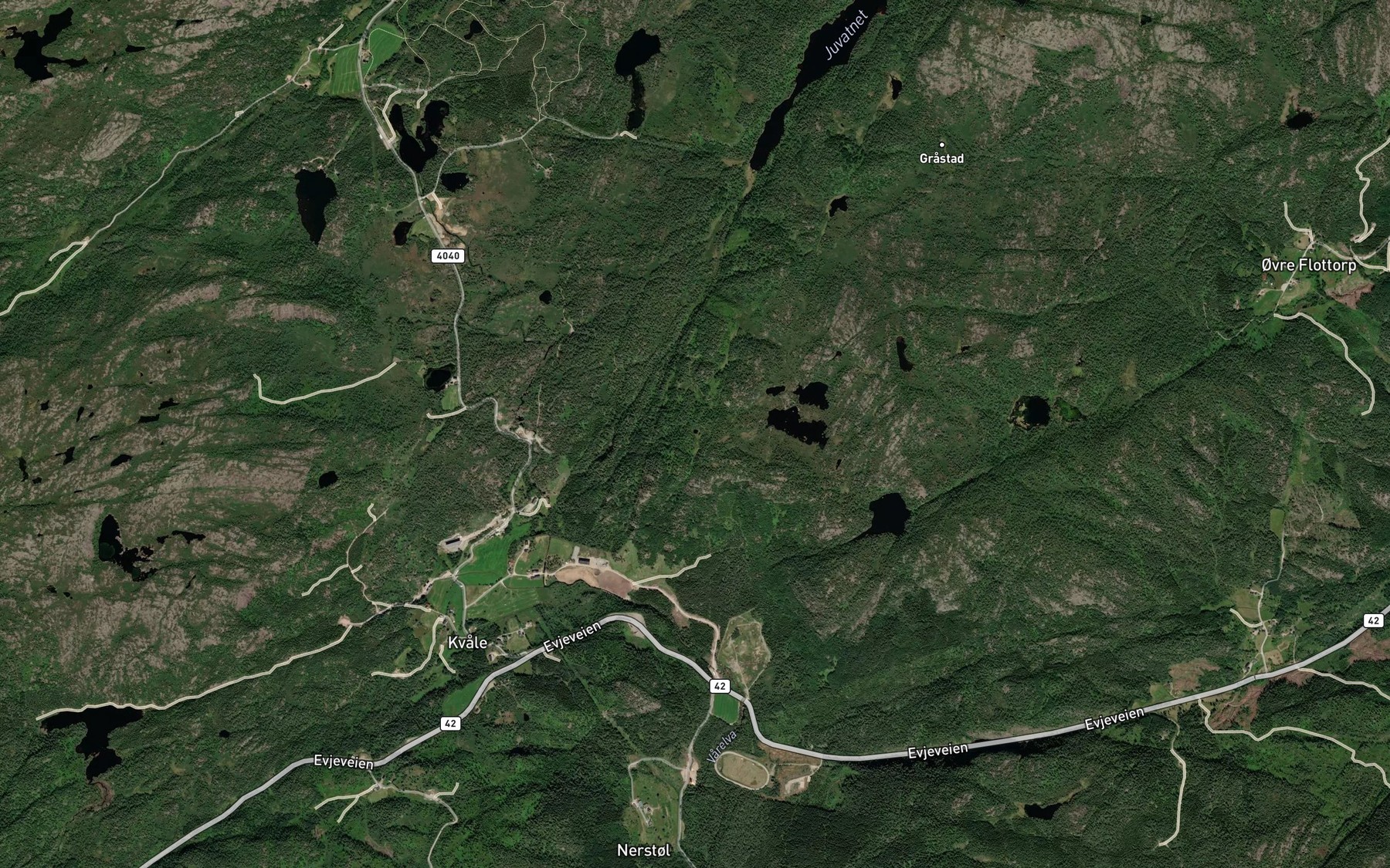 Satellite map of the Heftelitjonn