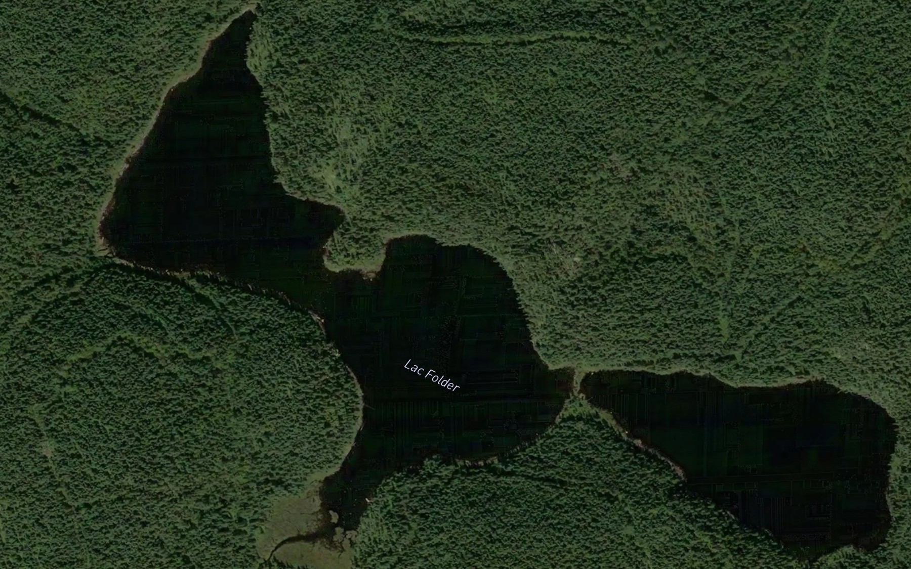 Satellite map of the Lac Folder