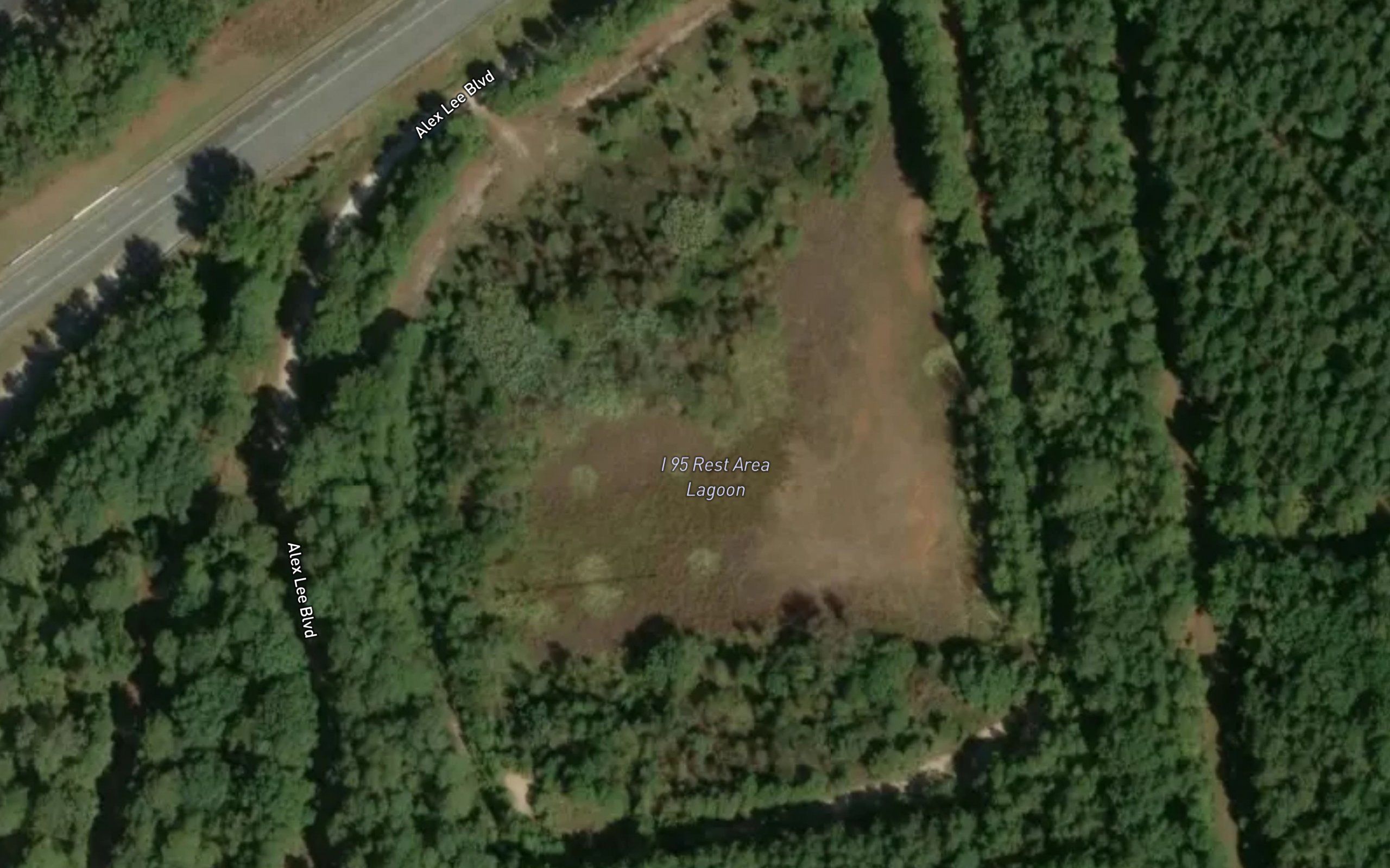 I 95 Rest Area Lagoon