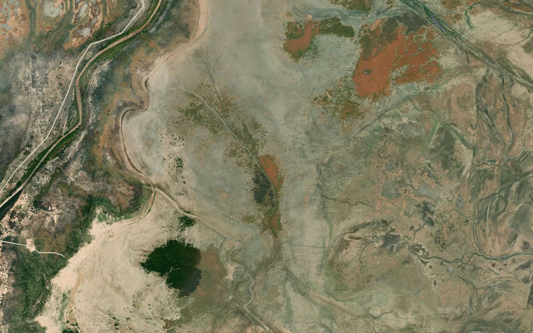 Satellite map of the Taldyk