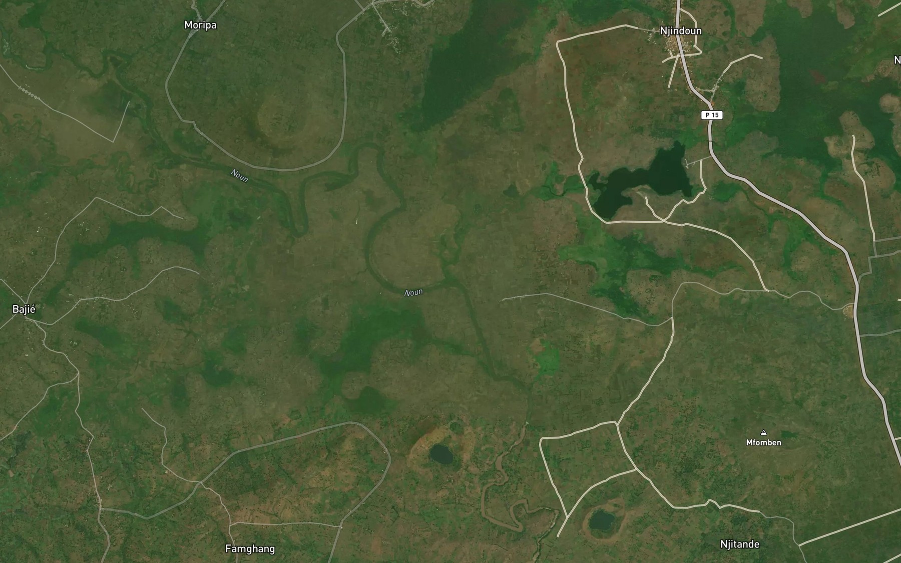 Satellite map of the Mou