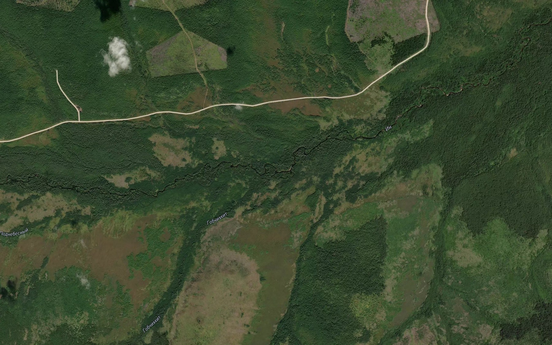 Satellite map of the Gobchikhkit