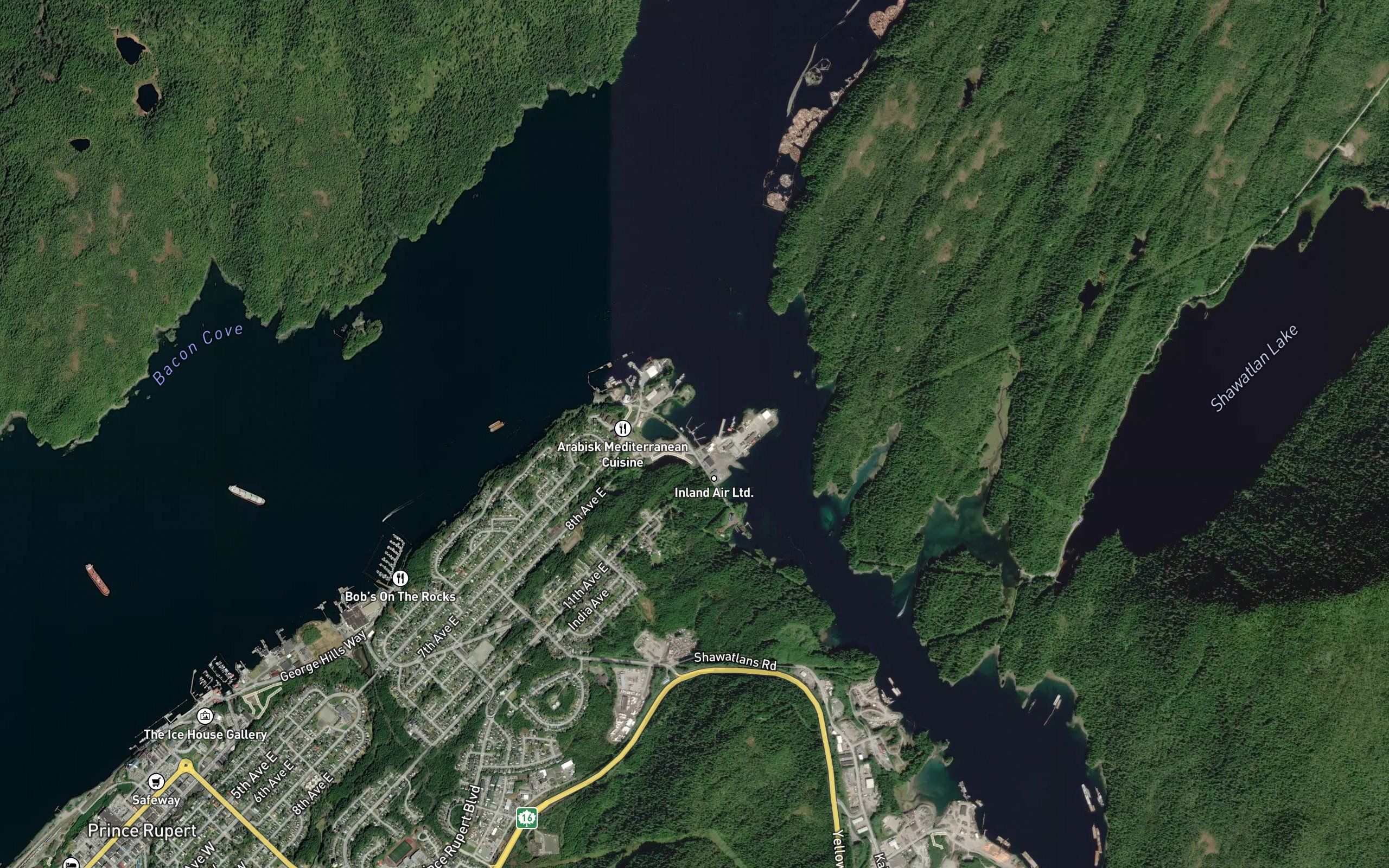 Prince Rupert/Seal Cove Seaplane Base