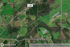 Satellite map of the Pole Creek