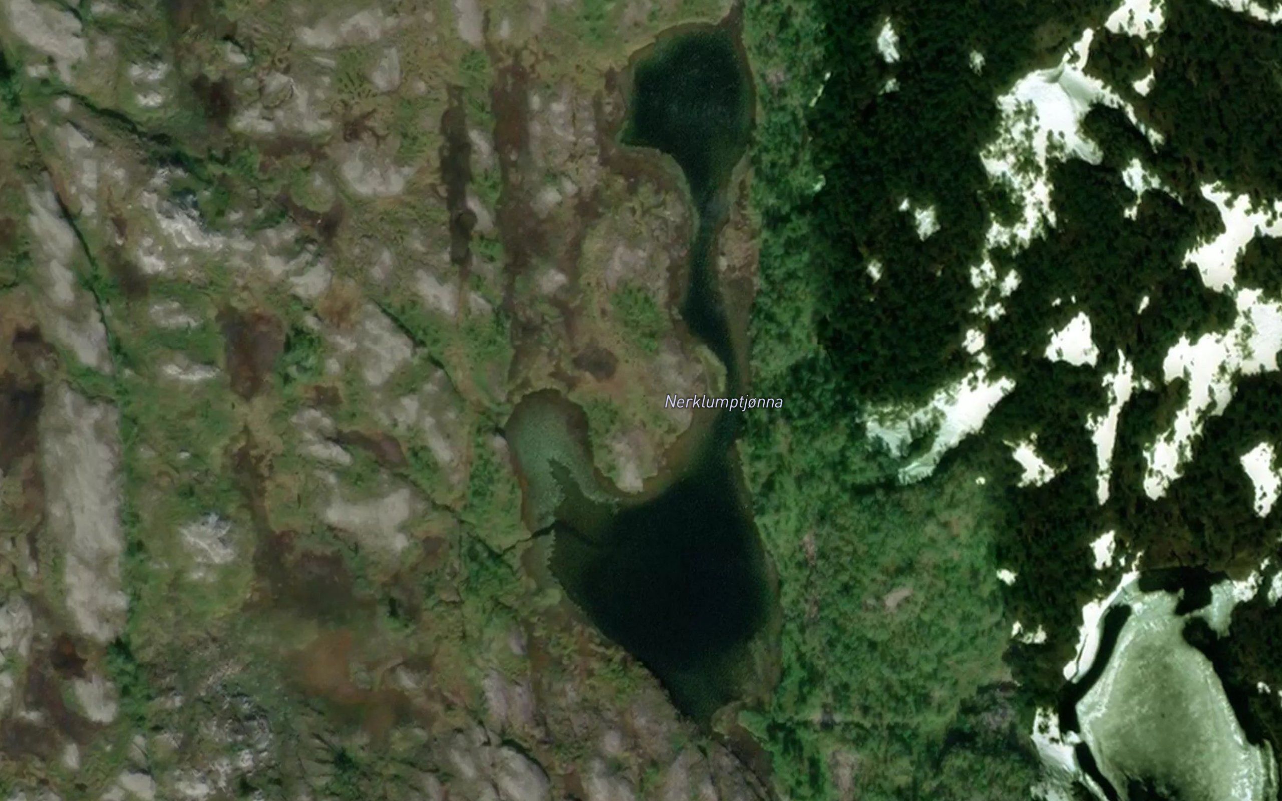 Klumptjorna,nedre