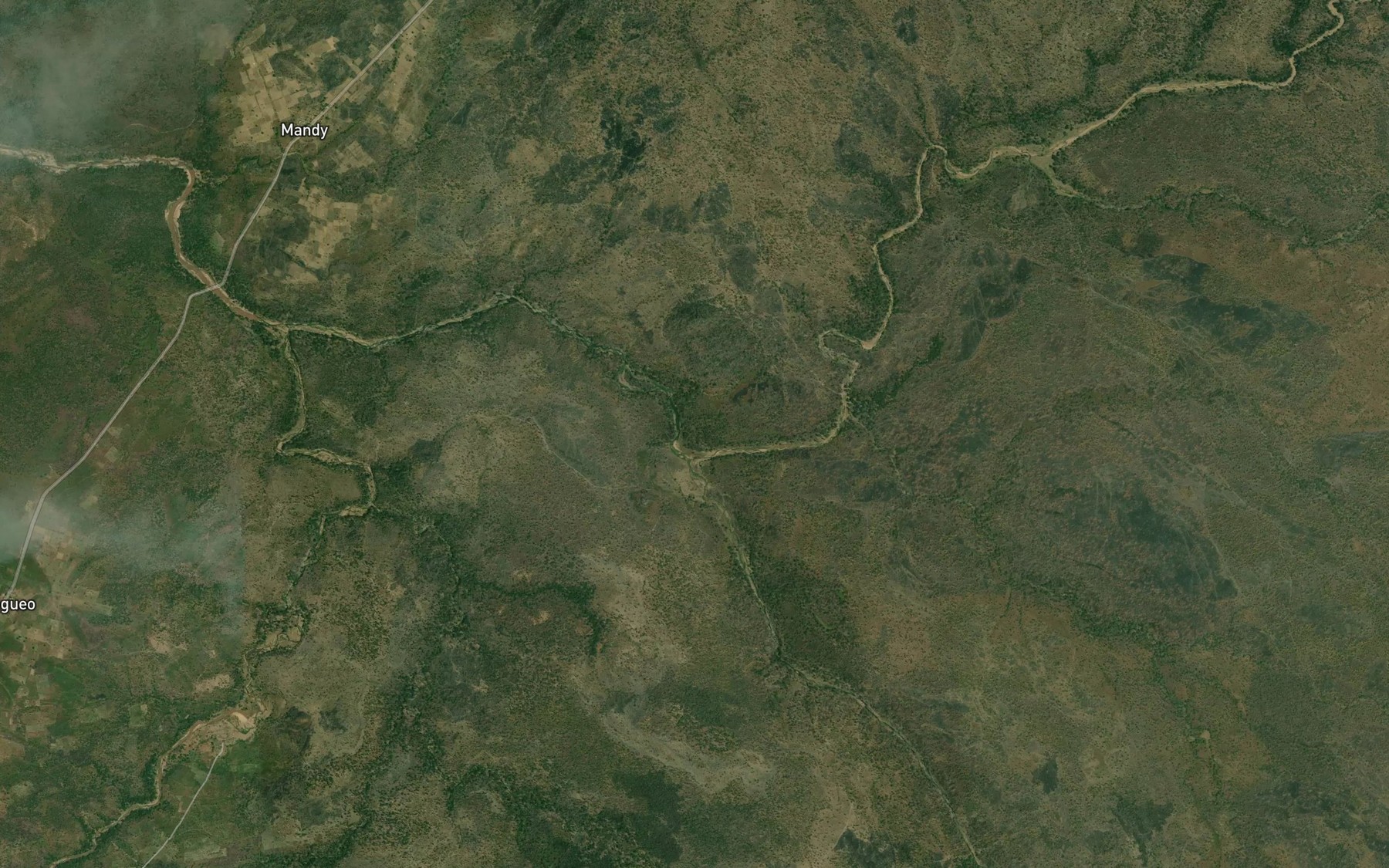 Satellite map of the Awaha