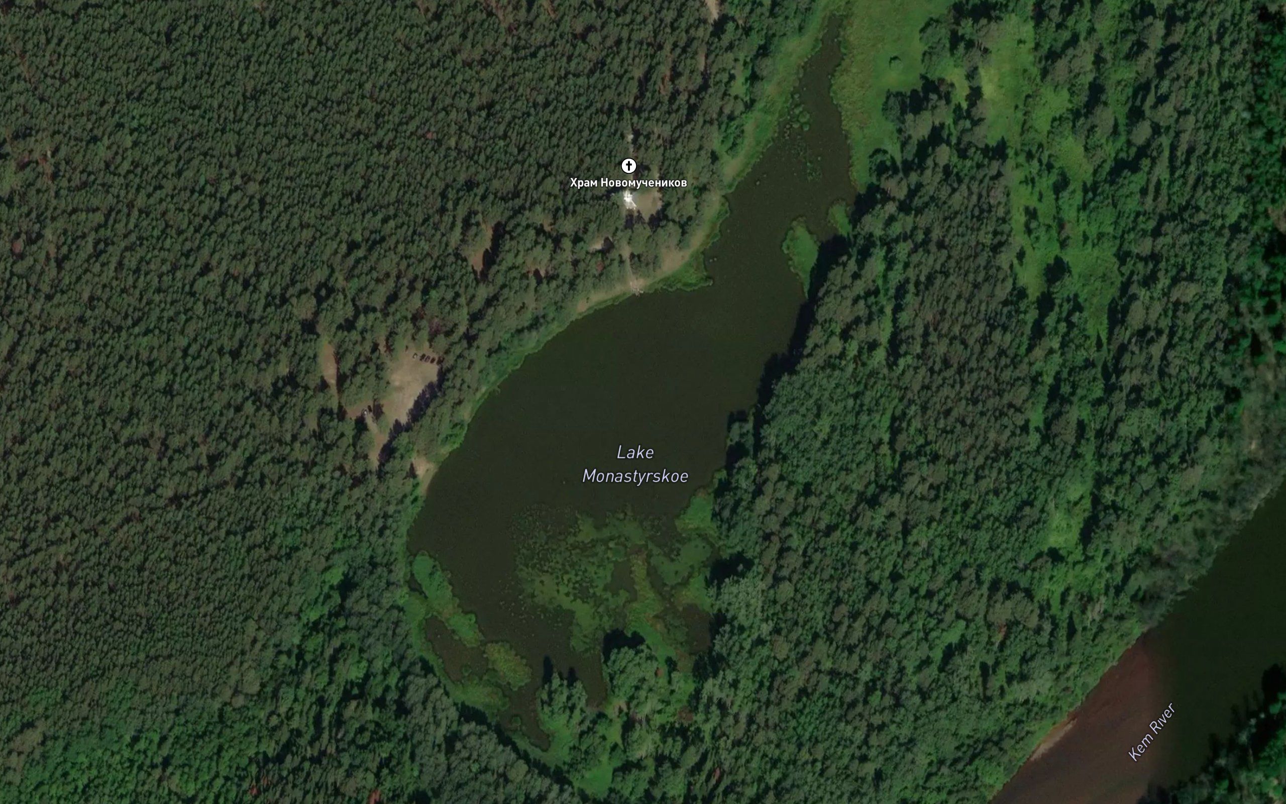 Monastyrskoye Lake