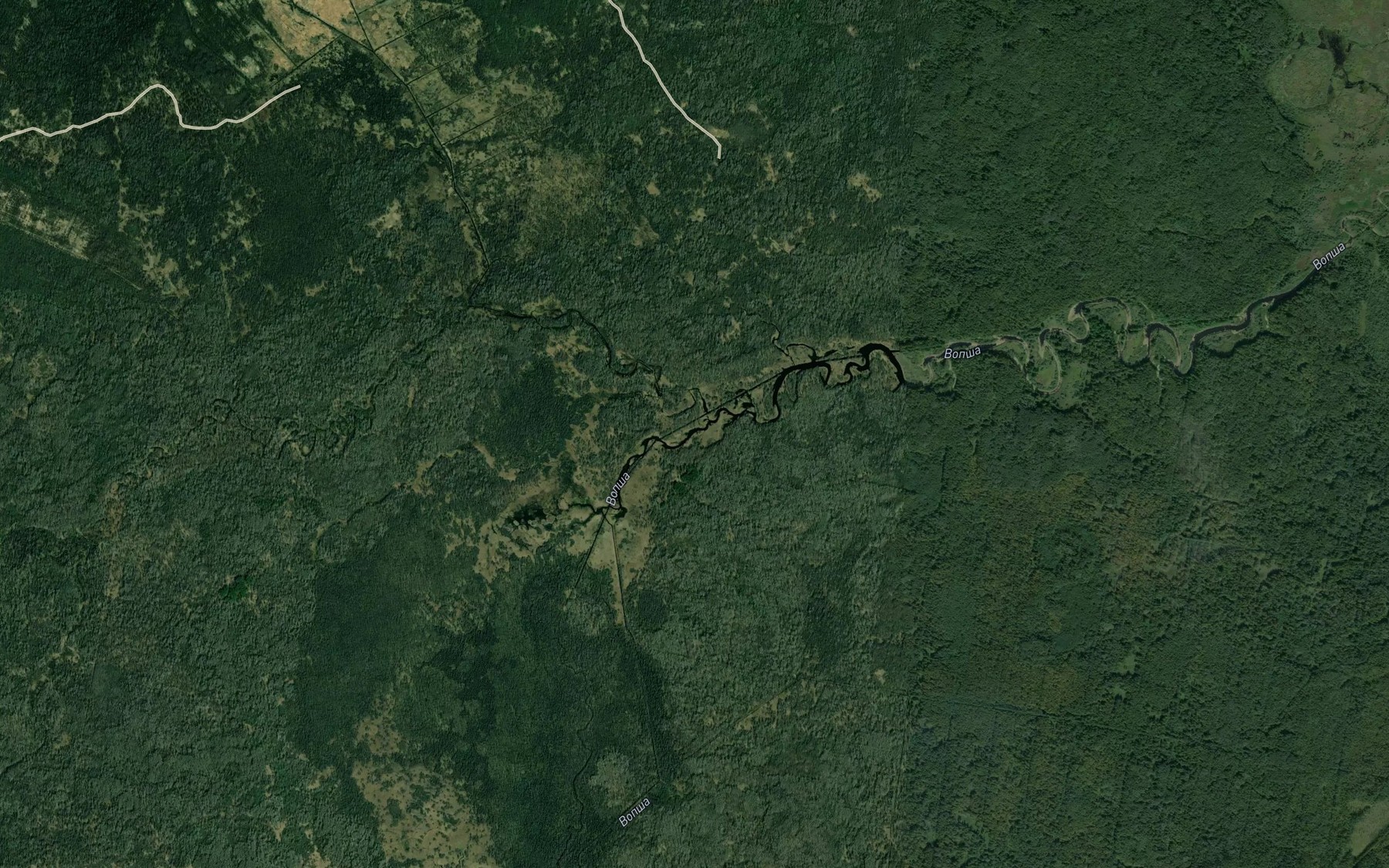 Satellite map of the Savodranka
