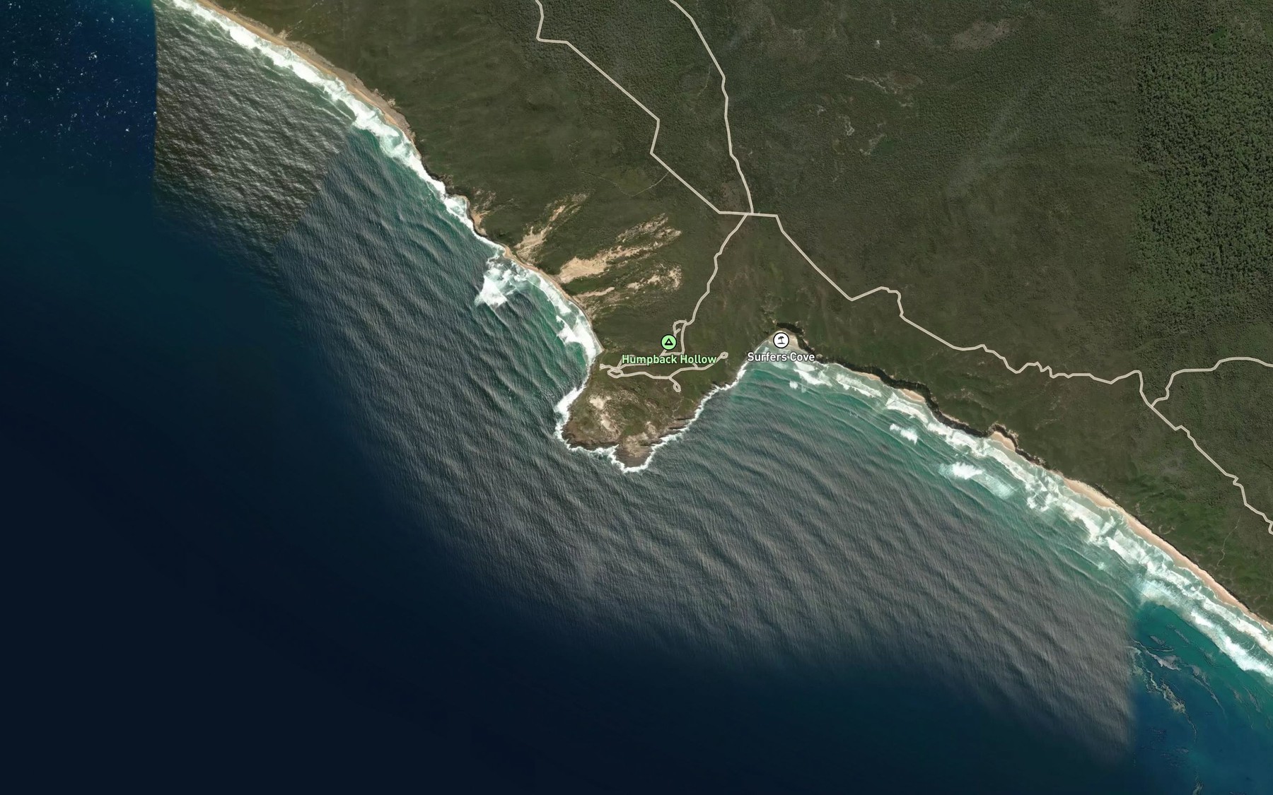 Satellite map of the Bolghinup Lake