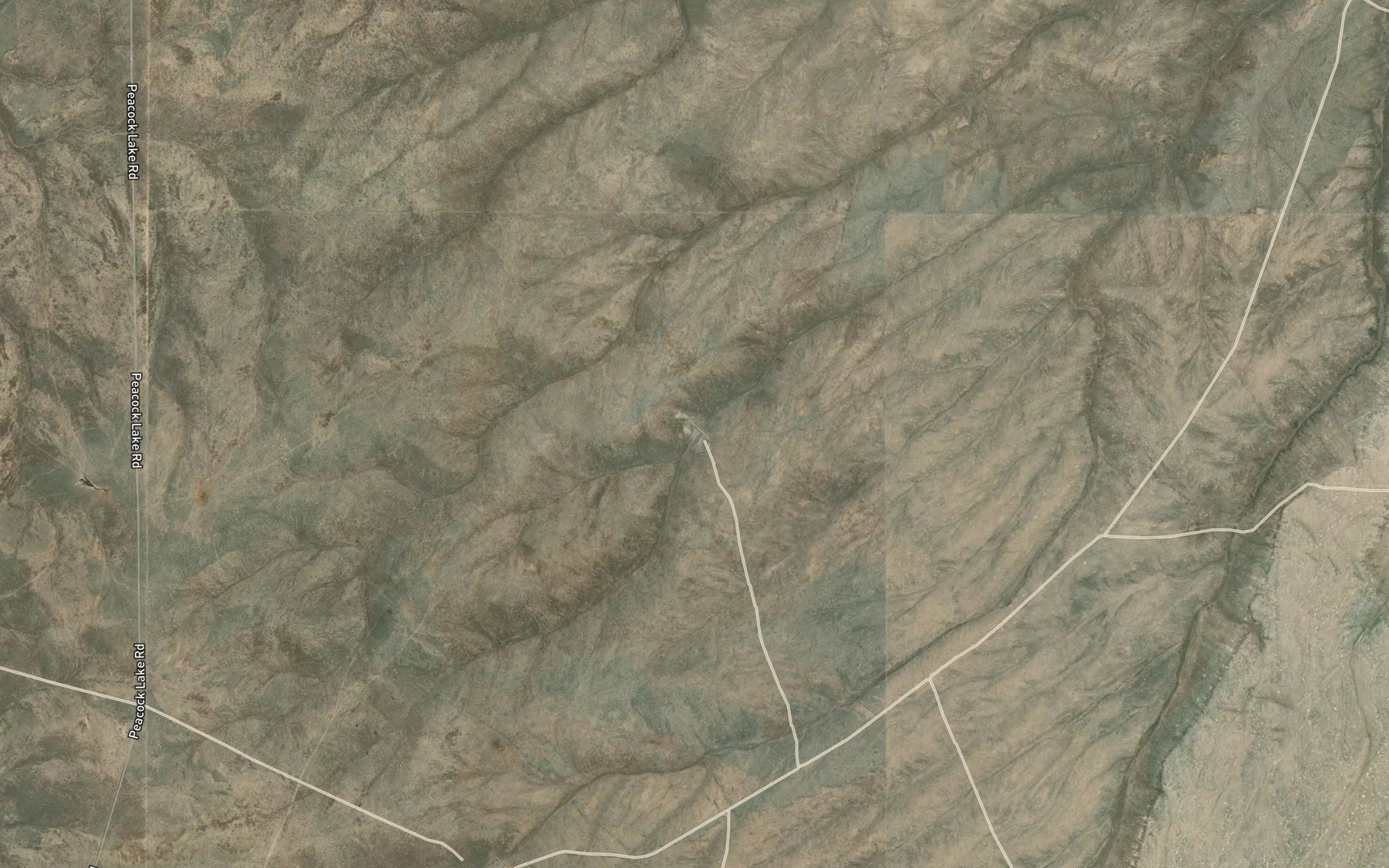 Satellite map of the Varment Creek Reservoir