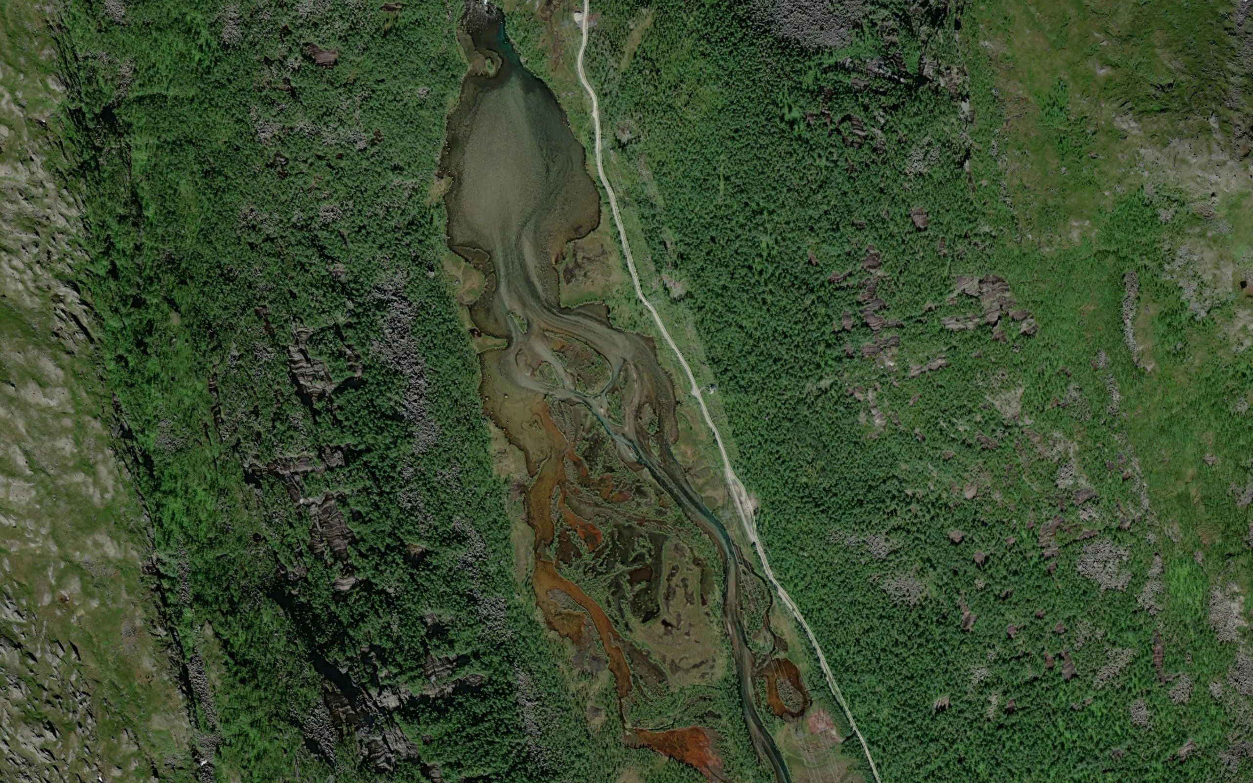 Skamdalsvatnet,nedre