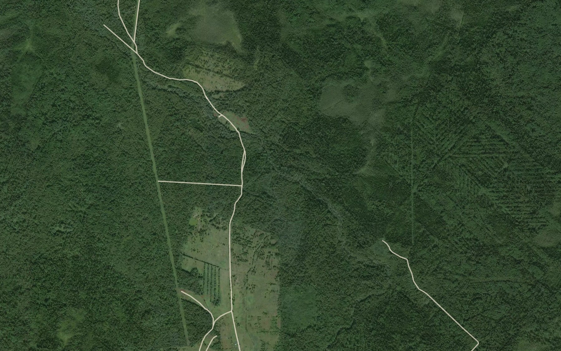 Satellite map of the Ruditsa